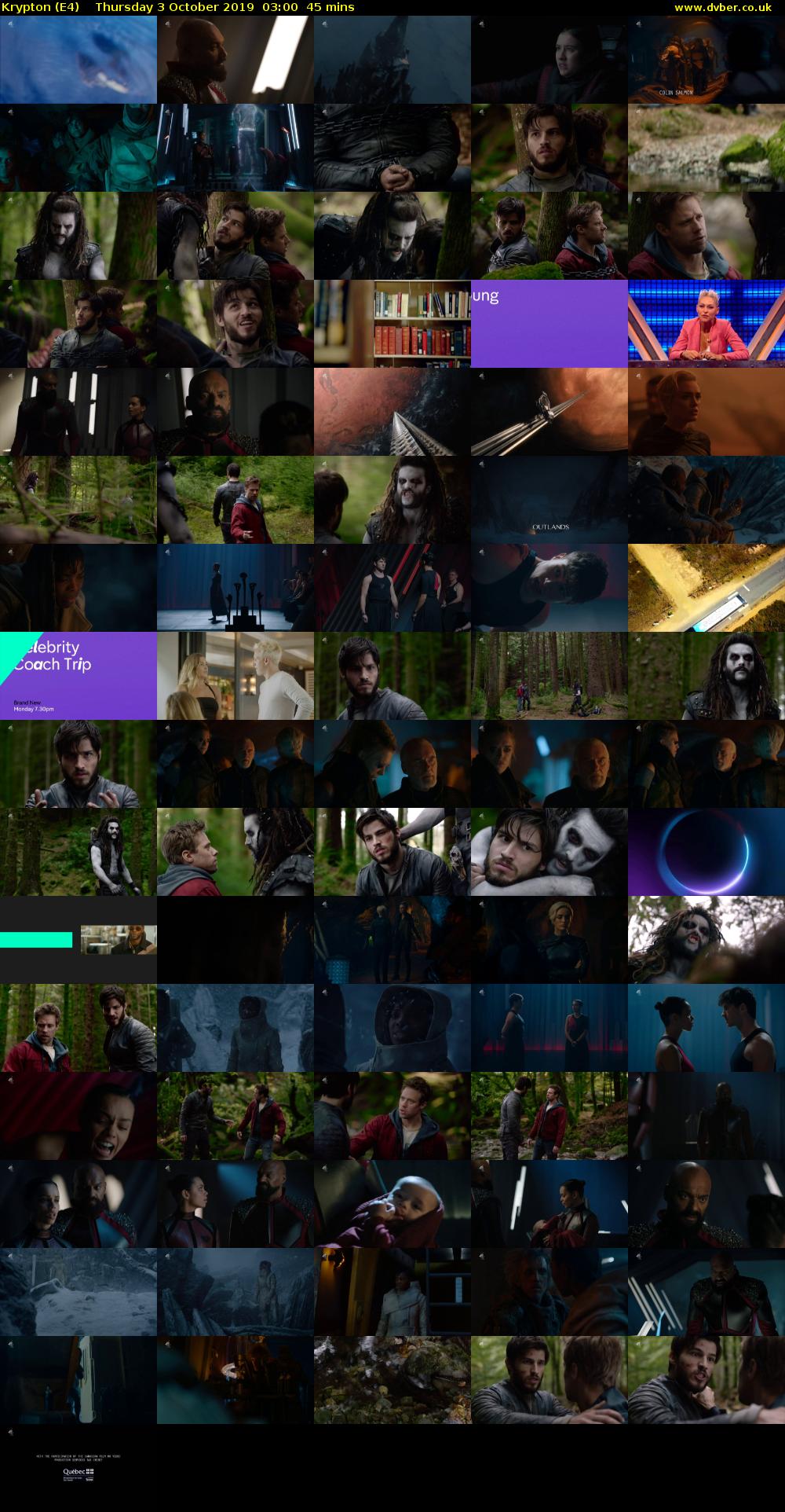Krypton (E4) Thursday 3 October 2019 03:00 - 03:45