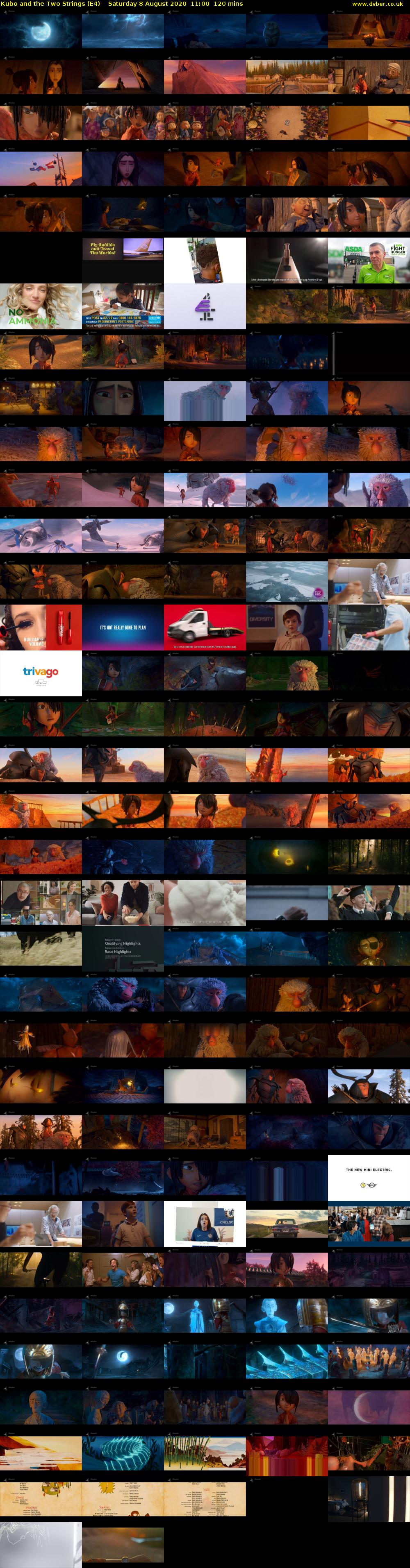 Kubo and the Two Strings (E4) Saturday 8 August 2020 11:00 - 13:00