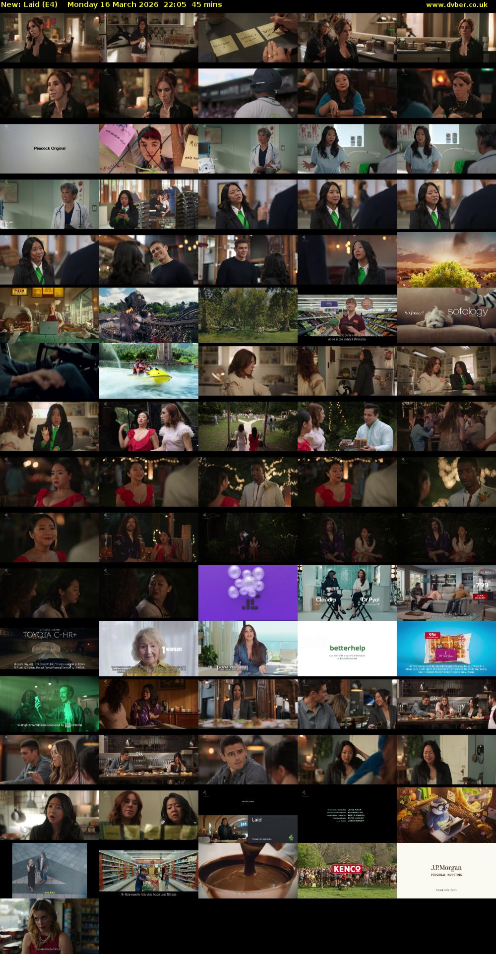 Laid (E4) Monday 16 March 2026 22:05 - 22:50