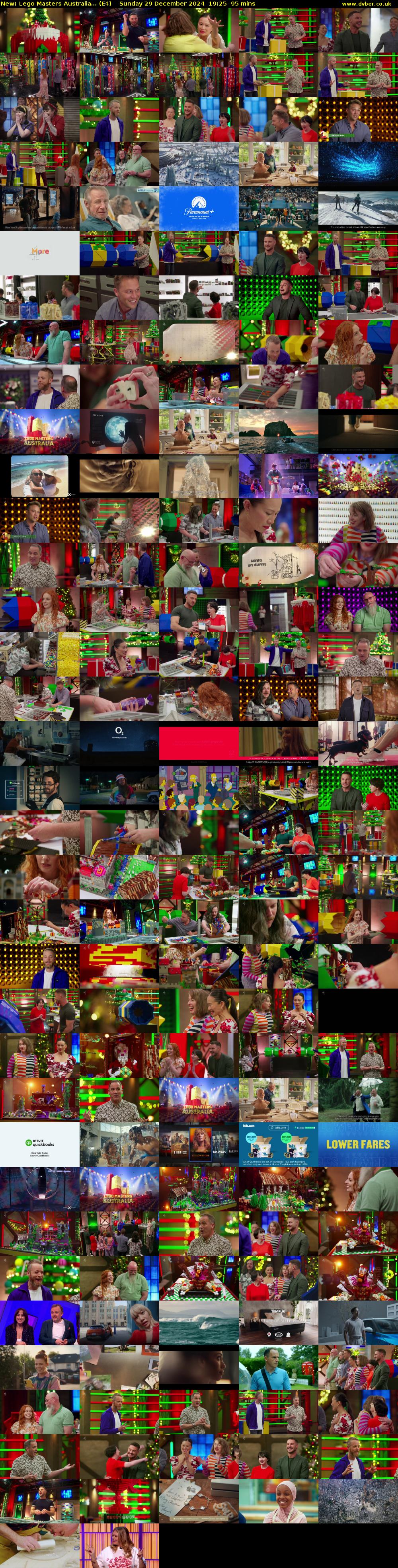 Lego Masters Australia... (E4) Sunday 29 December 2024 19:25 - 21:00