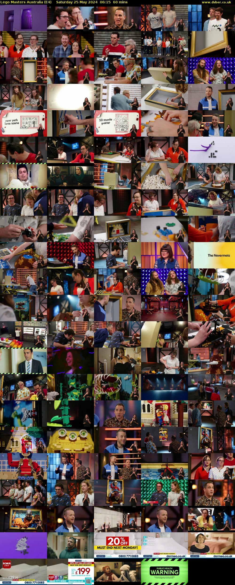 Lego Masters Australia (E4) Saturday 25 May 2024 06:15 - 07:15