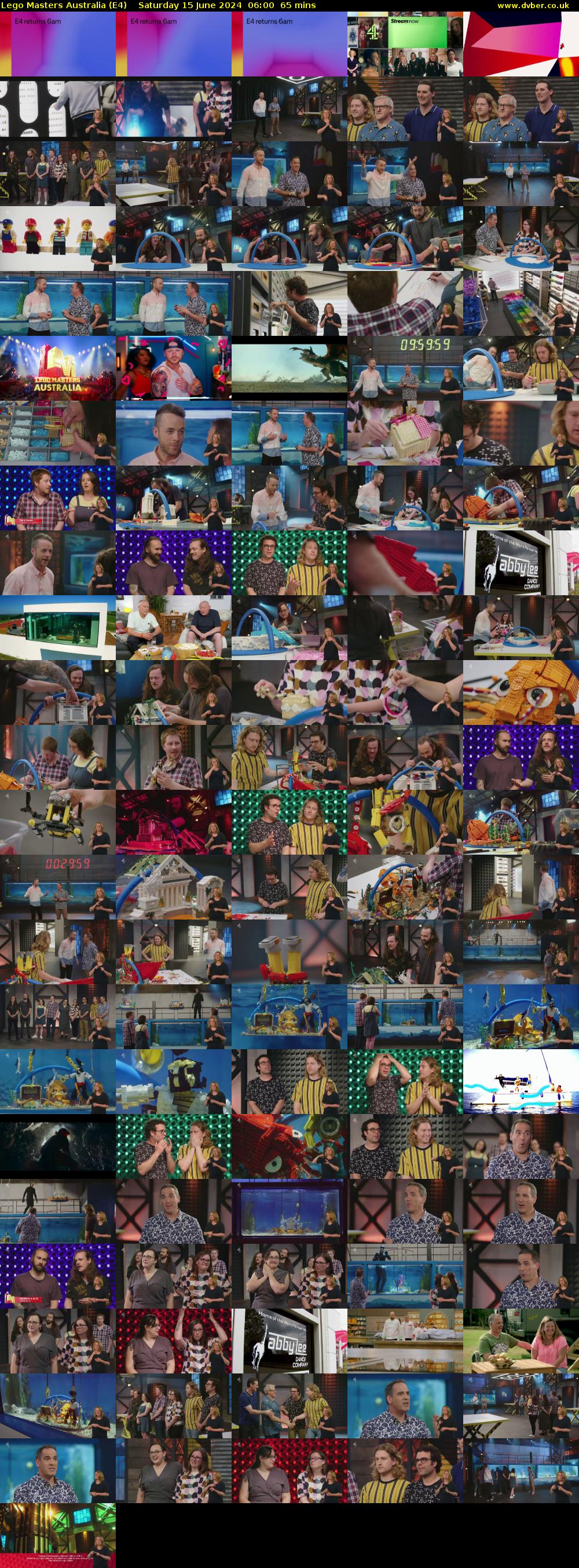 Lego Masters Australia (E4) Saturday 15 June 2024 06:00 - 07:05