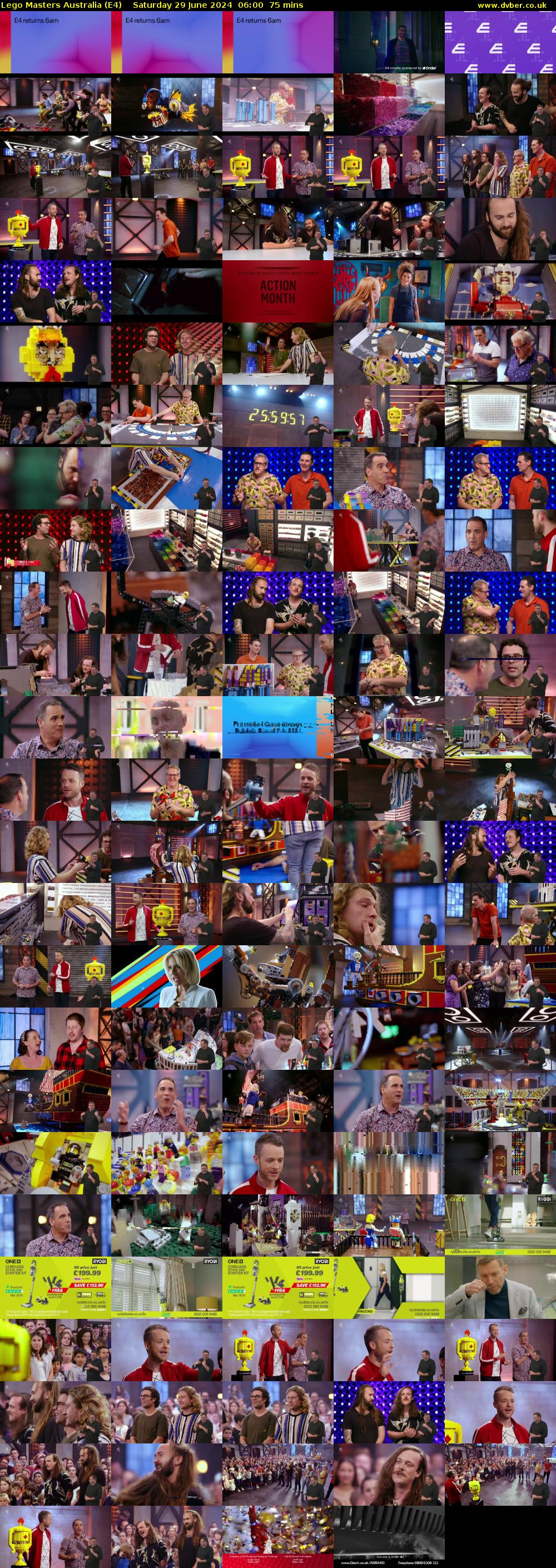Lego Masters Australia (E4) Saturday 29 June 2024 06:00 - 07:15