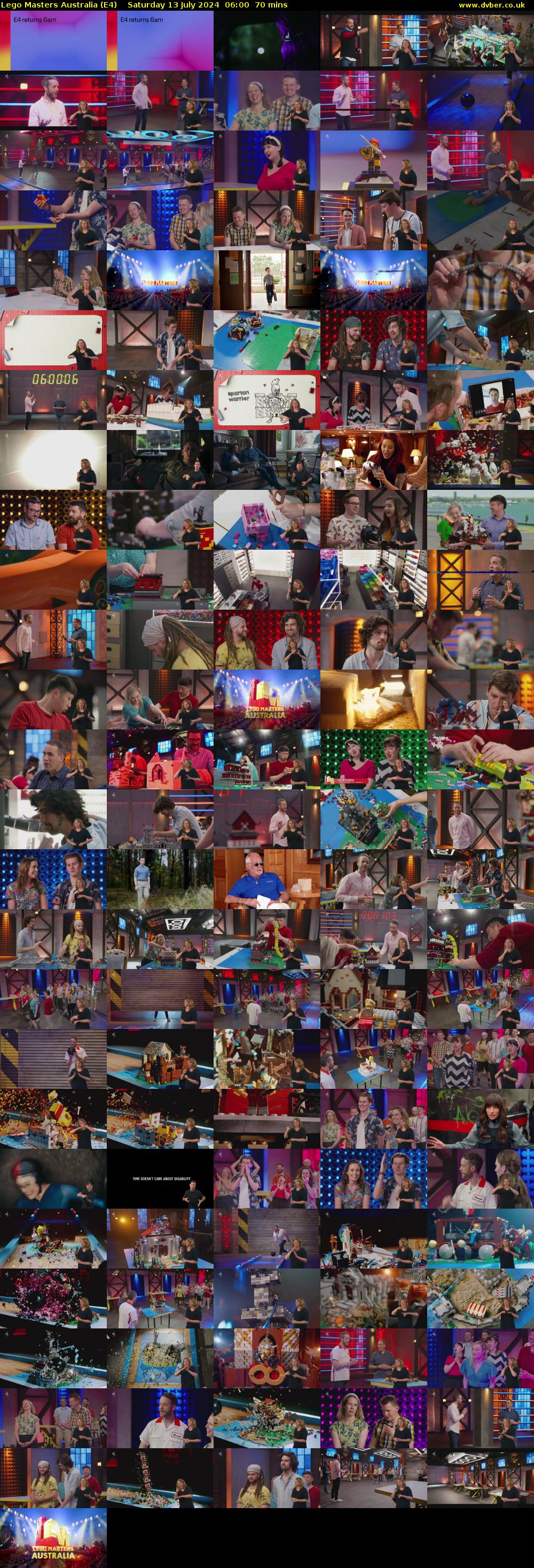 Lego Masters Australia (E4) Saturday 13 July 2024 06:00 - 07:10