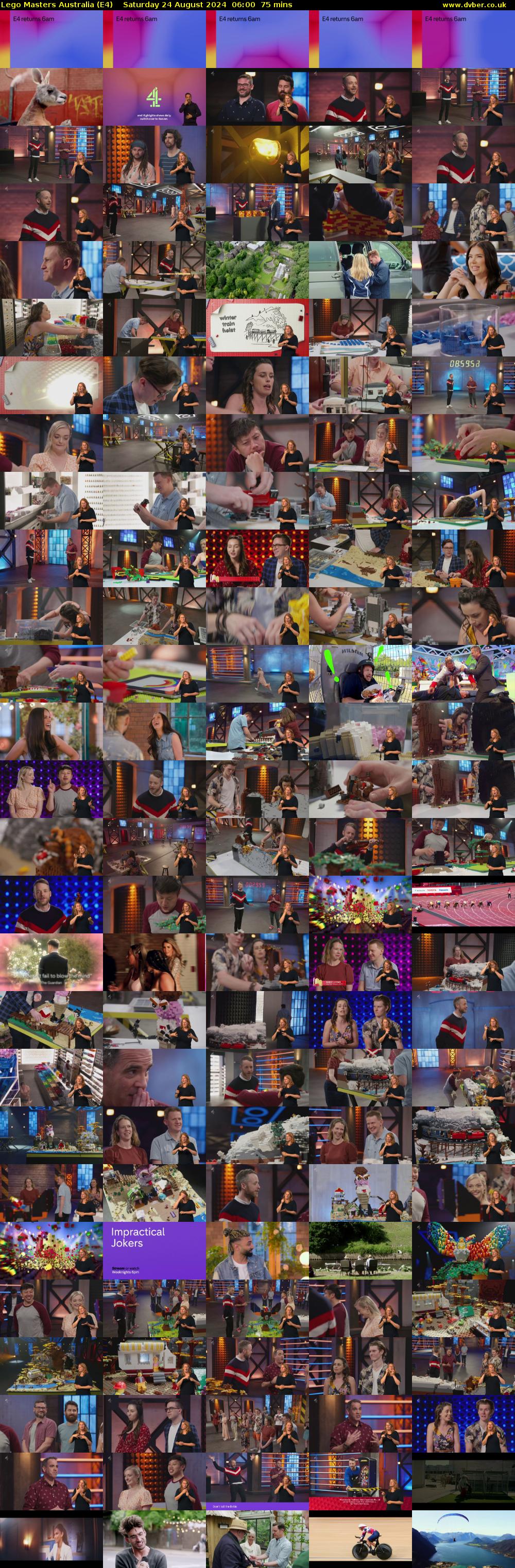Lego Masters Australia (E4) Saturday 24 August 2024 06:00 - 07:15