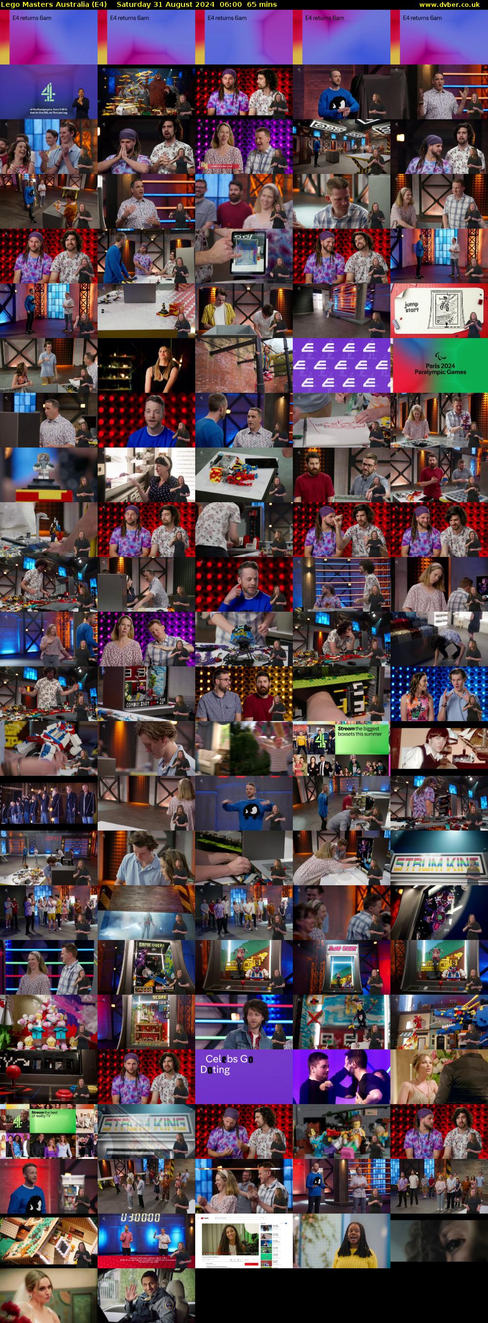 Lego Masters Australia (E4) Saturday 31 August 2024 06:00 - 07:05