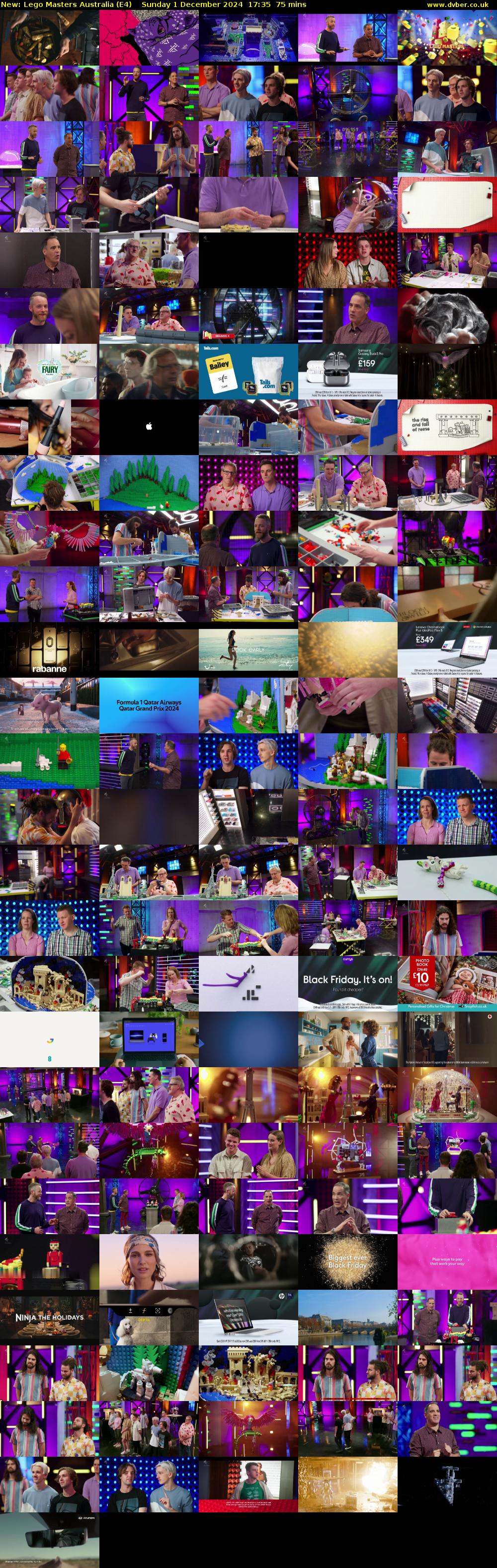 Lego Masters Australia (E4) Sunday 1 December 2024 17:35 - 18:50