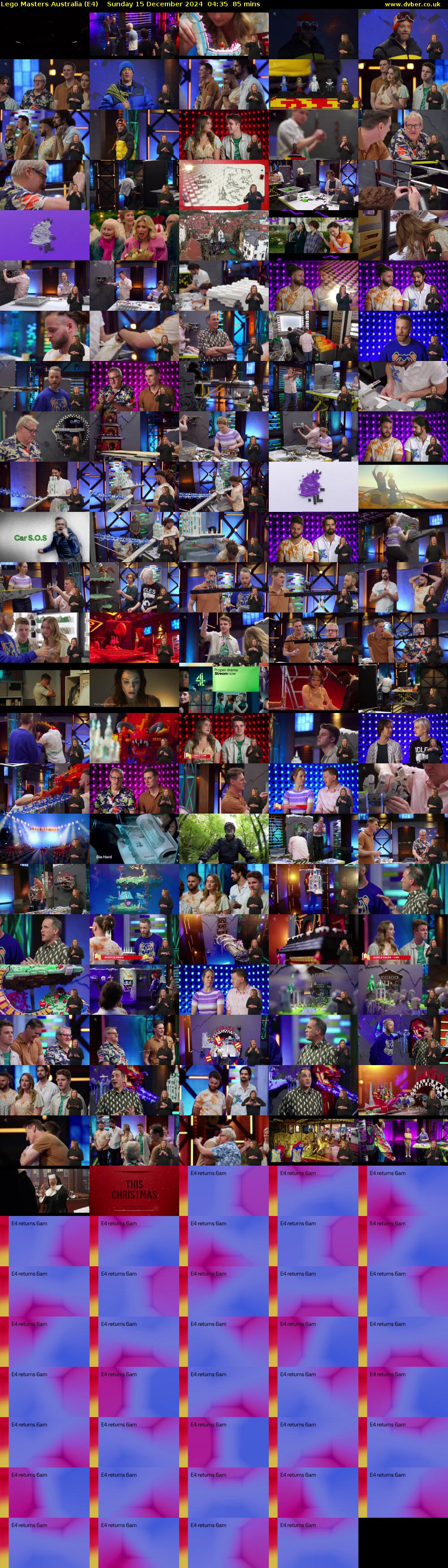 Lego Masters Australia (E4) Sunday 15 December 2024 04:35 - 06:00