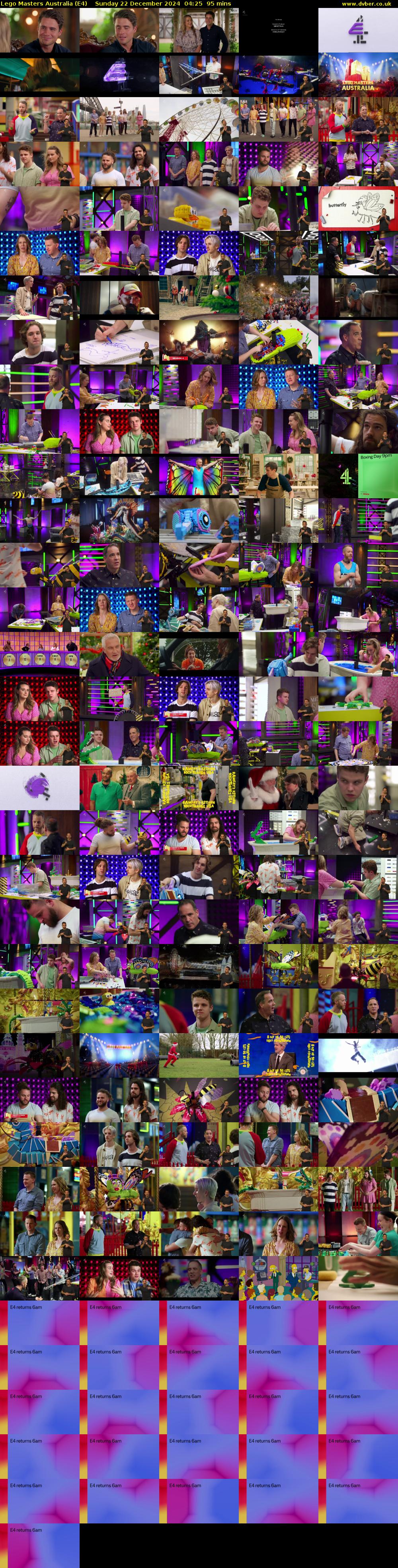 Lego Masters Australia (E4) Sunday 22 December 2024 04:25 - 06:00