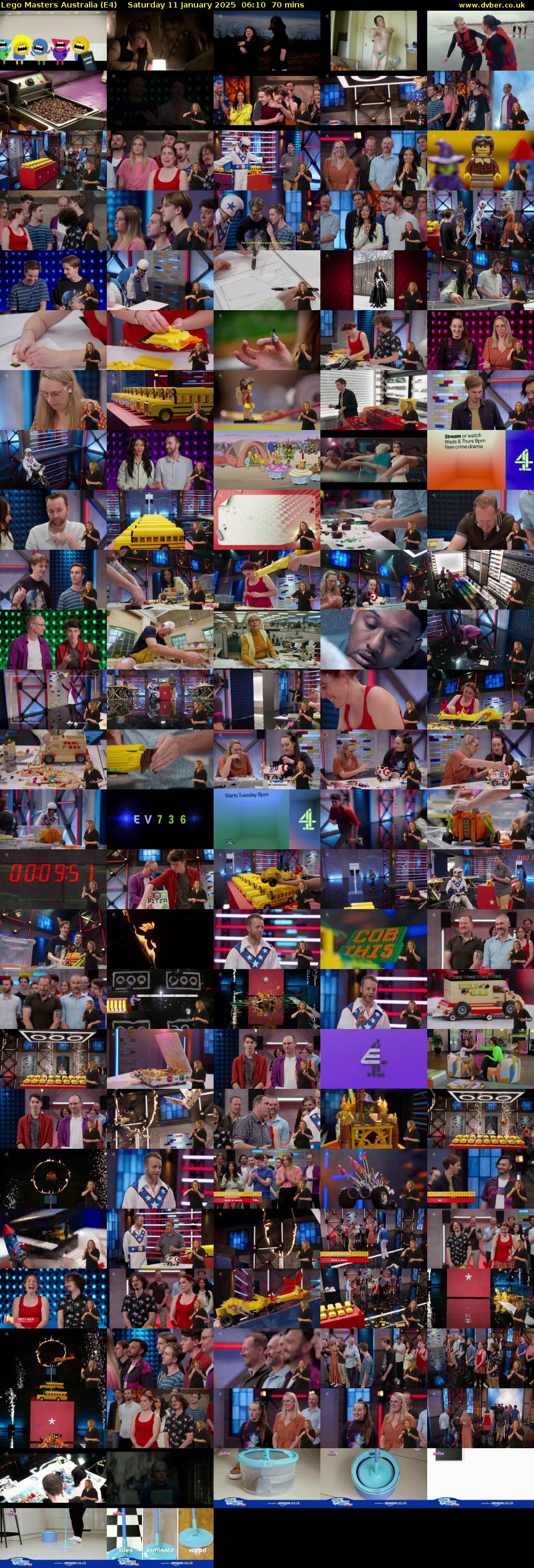 Lego Masters Australia (E4) Saturday 11 January 2025 06:10 - 07:20