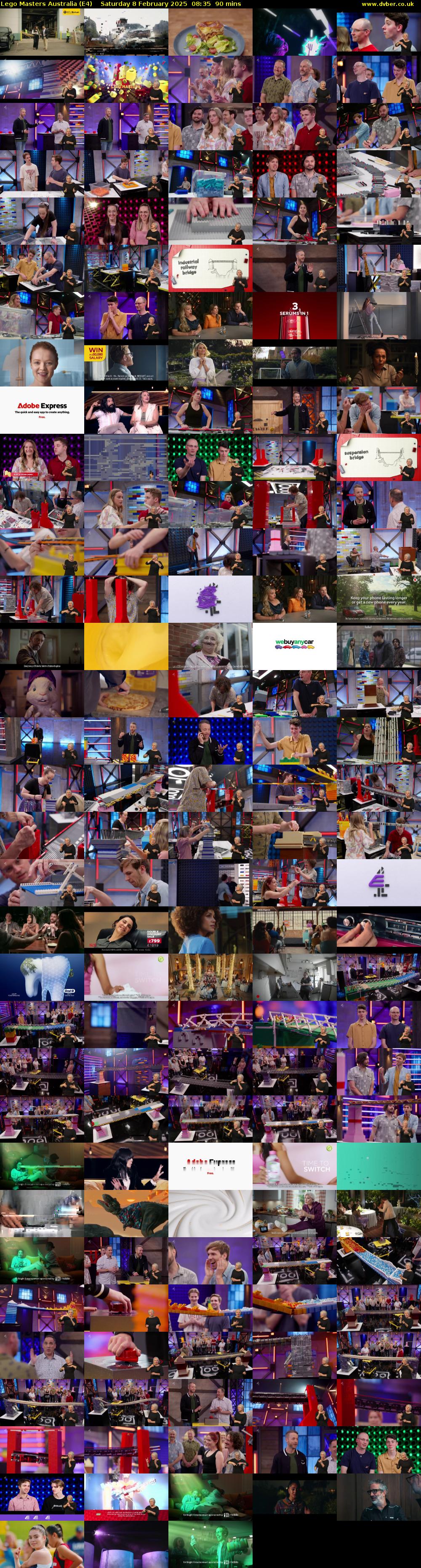 Lego Masters Australia (E4) Saturday 8 February 2025 08:35 - 10:05