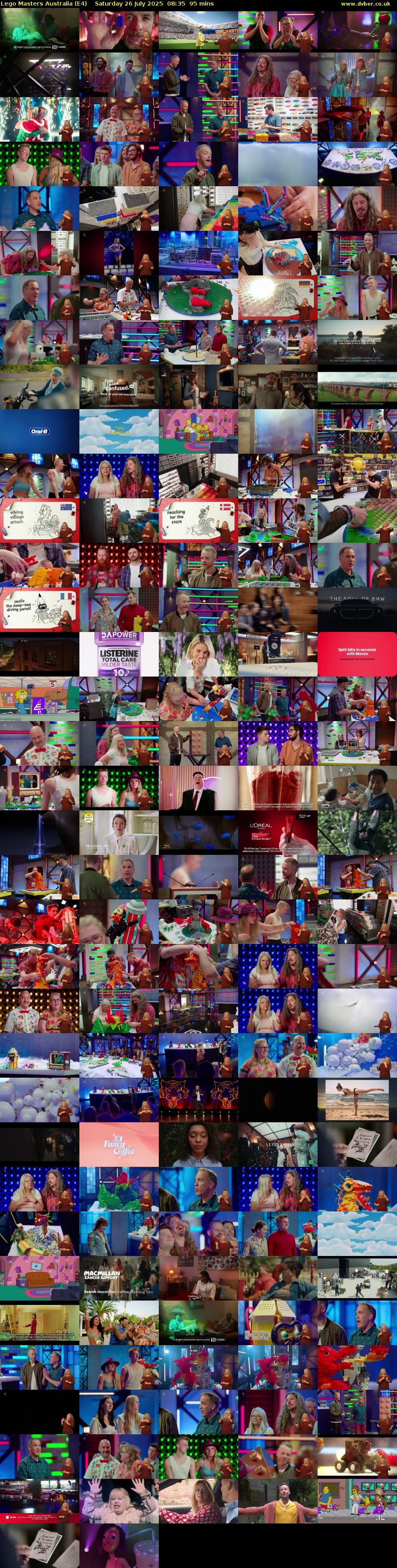 Lego Masters Australia (E4) Saturday 26 July 2025 08:35 - 10:10