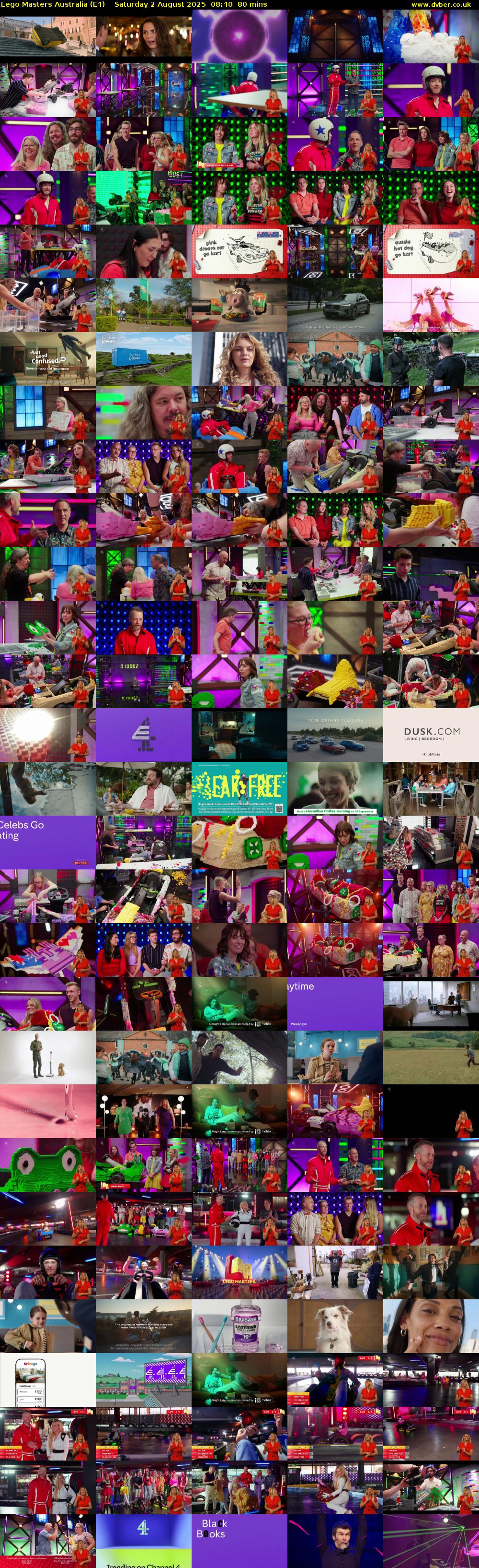 Lego Masters Australia (E4) Saturday 2 August 2025 08:40 - 10:00