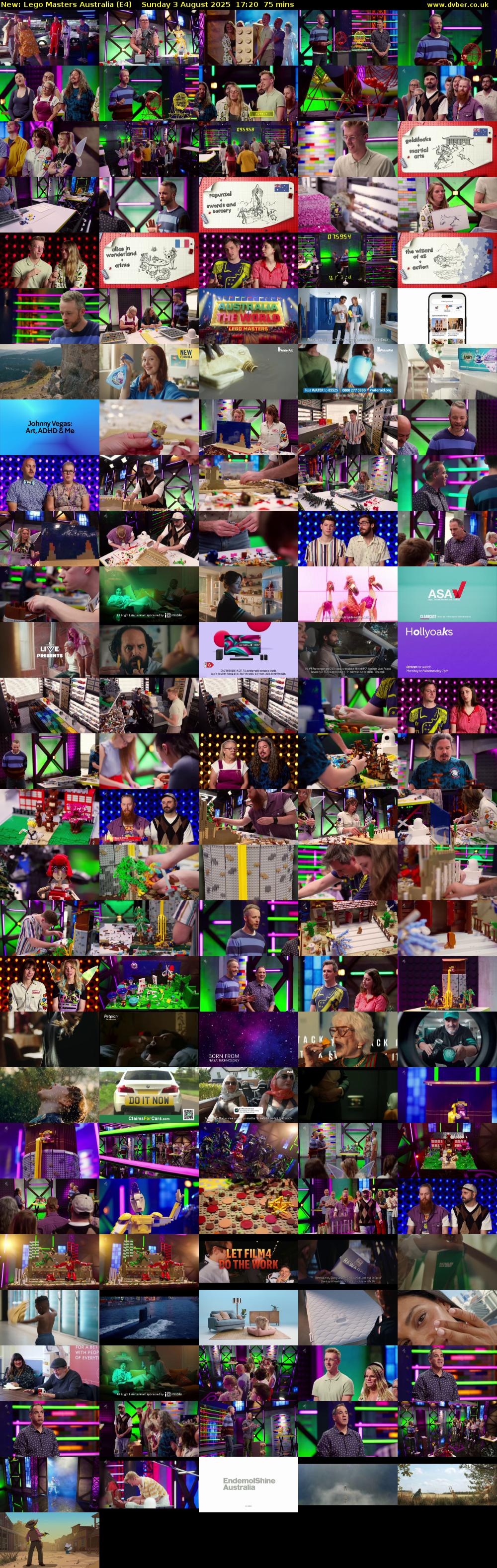 Lego Masters Australia (E4) Thursday 5 April 2018 17:20 - 18:35