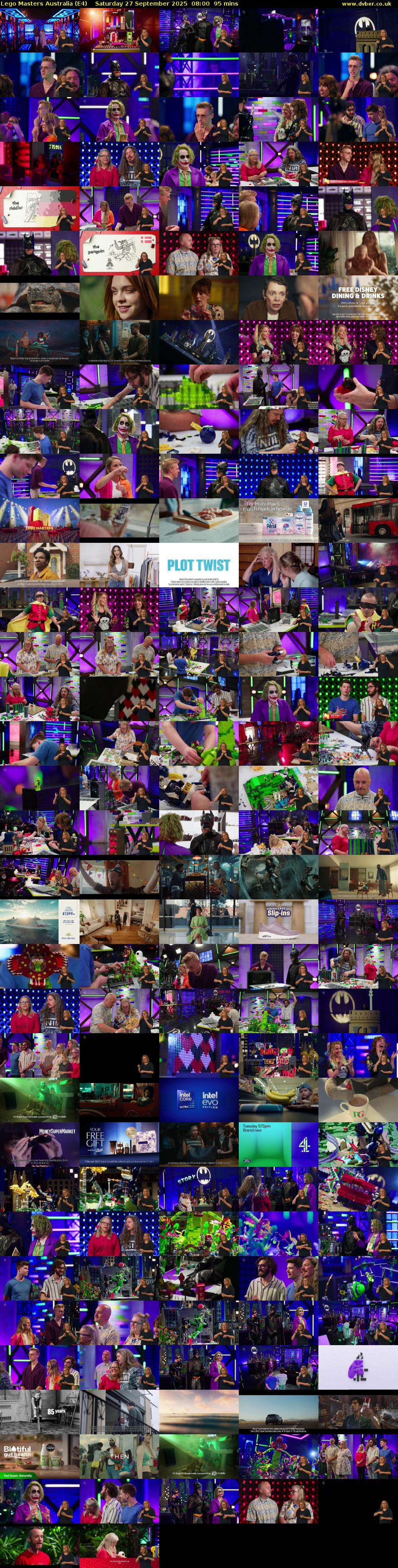 Lego Masters Australia (E4) Saturday 27 September 2025 08:00 - 09:35