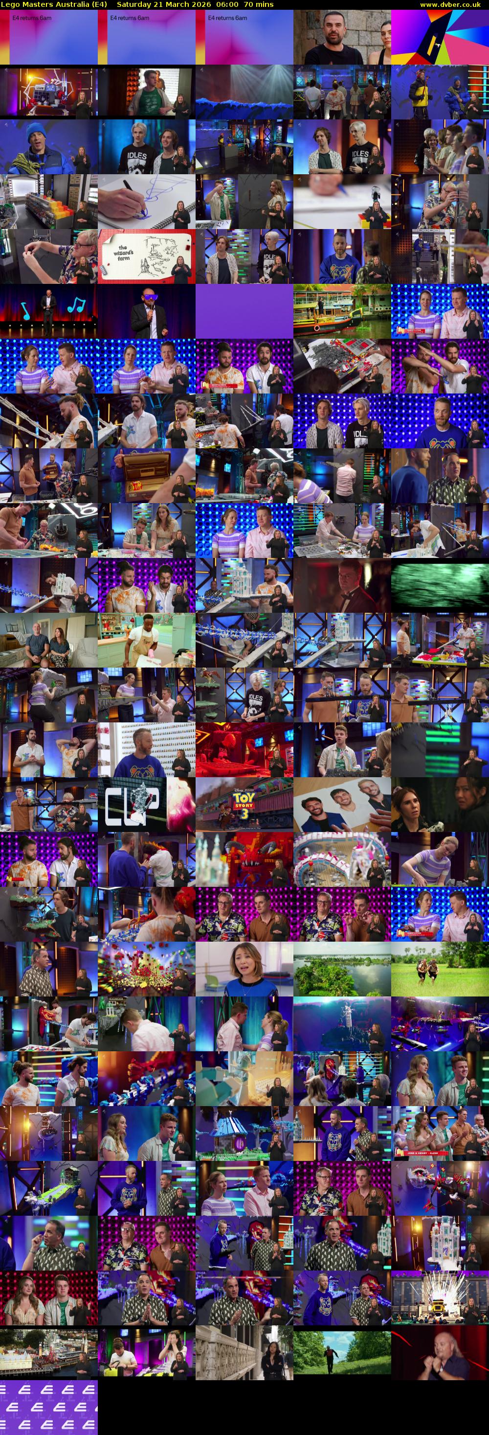 Lego Masters Australia (E4) Saturday 21 March 2026 06:00 - 07:10
