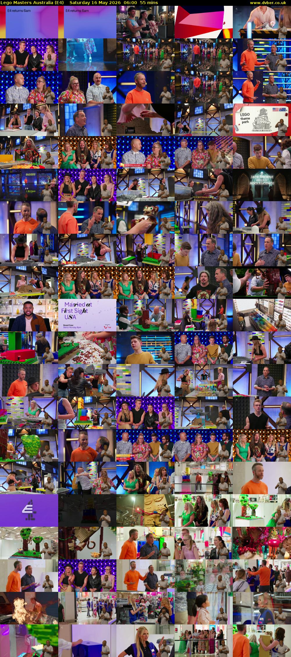 Lego Masters Australia (E4) Saturday 16 May 2026 06:00 - 06:55