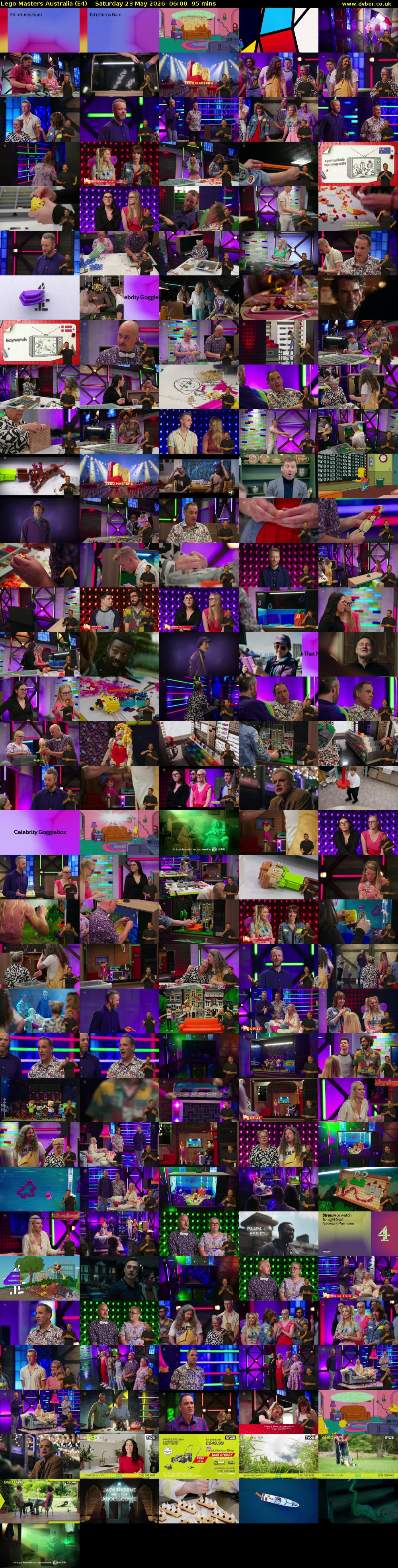 Lego Masters Australia (E4) Saturday 23 May 2026 06:00 - 07:35
