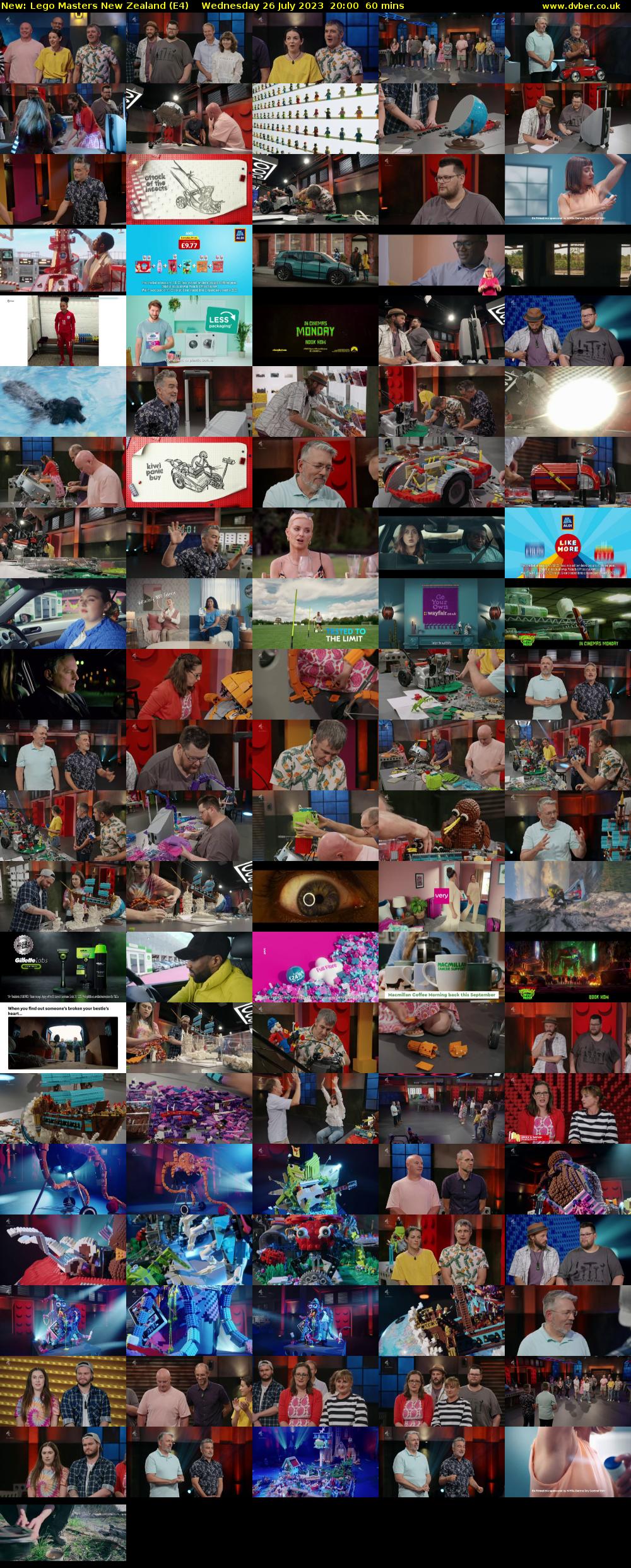 Lego Masters New Zealand (E4) Wednesday 26 July 2023 20:00 - 21:00