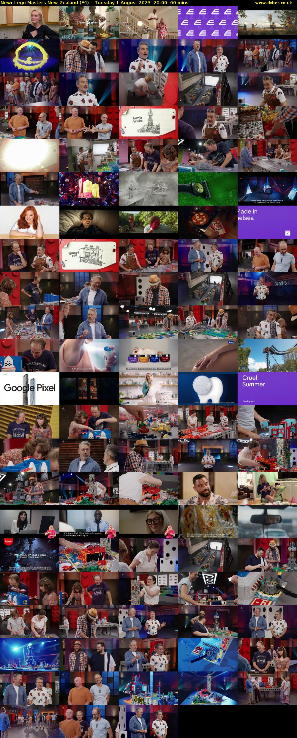 Lego Masters New Zealand (E4) Tuesday 1 August 2023 20:00 - 21:00