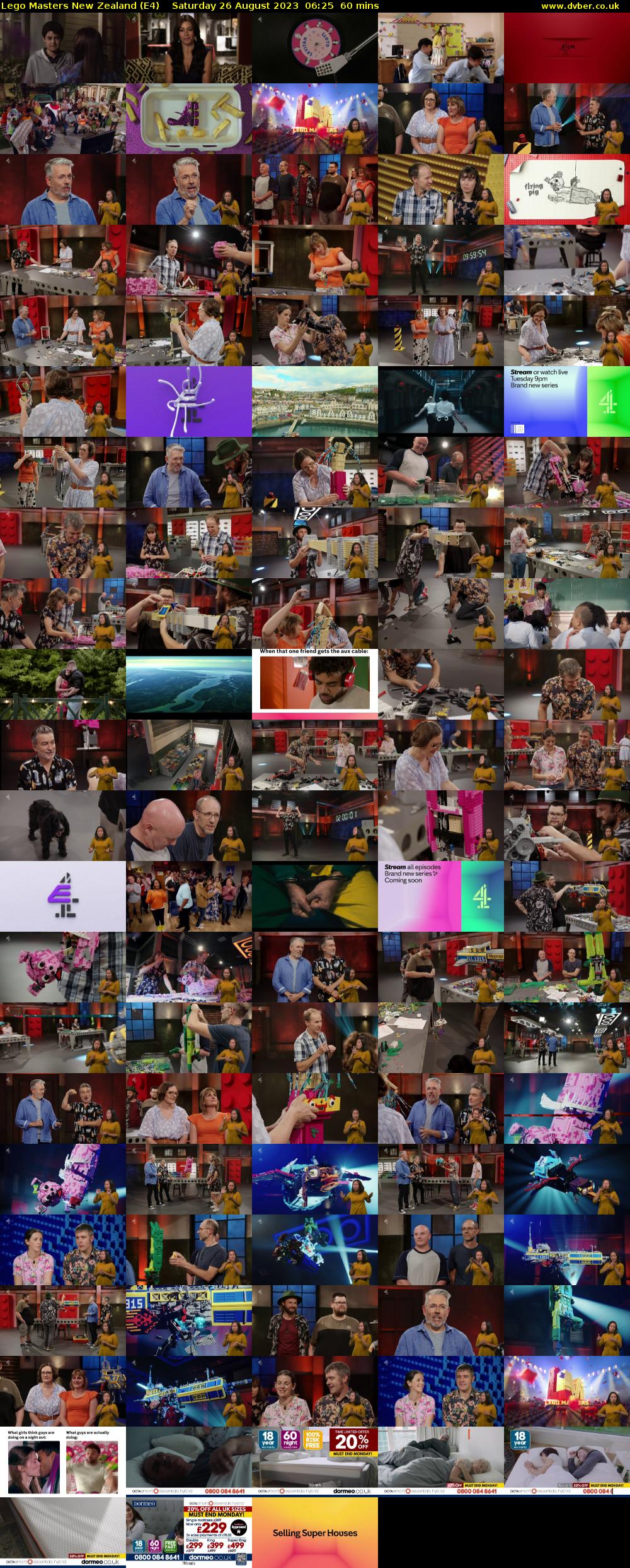 Lego Masters New Zealand (E4) Saturday 26 August 2023 06:25 - 07:25