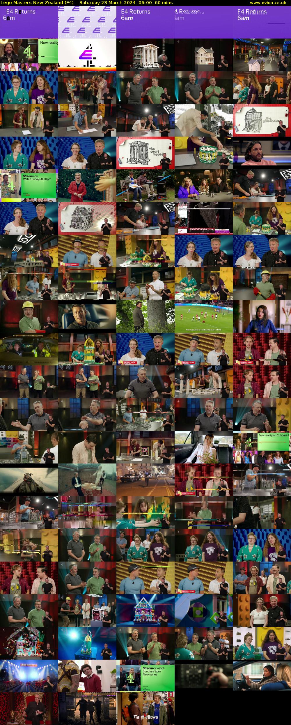 Lego Masters New Zealand (E4) Saturday 23 March 2024 06:00 - 07:00