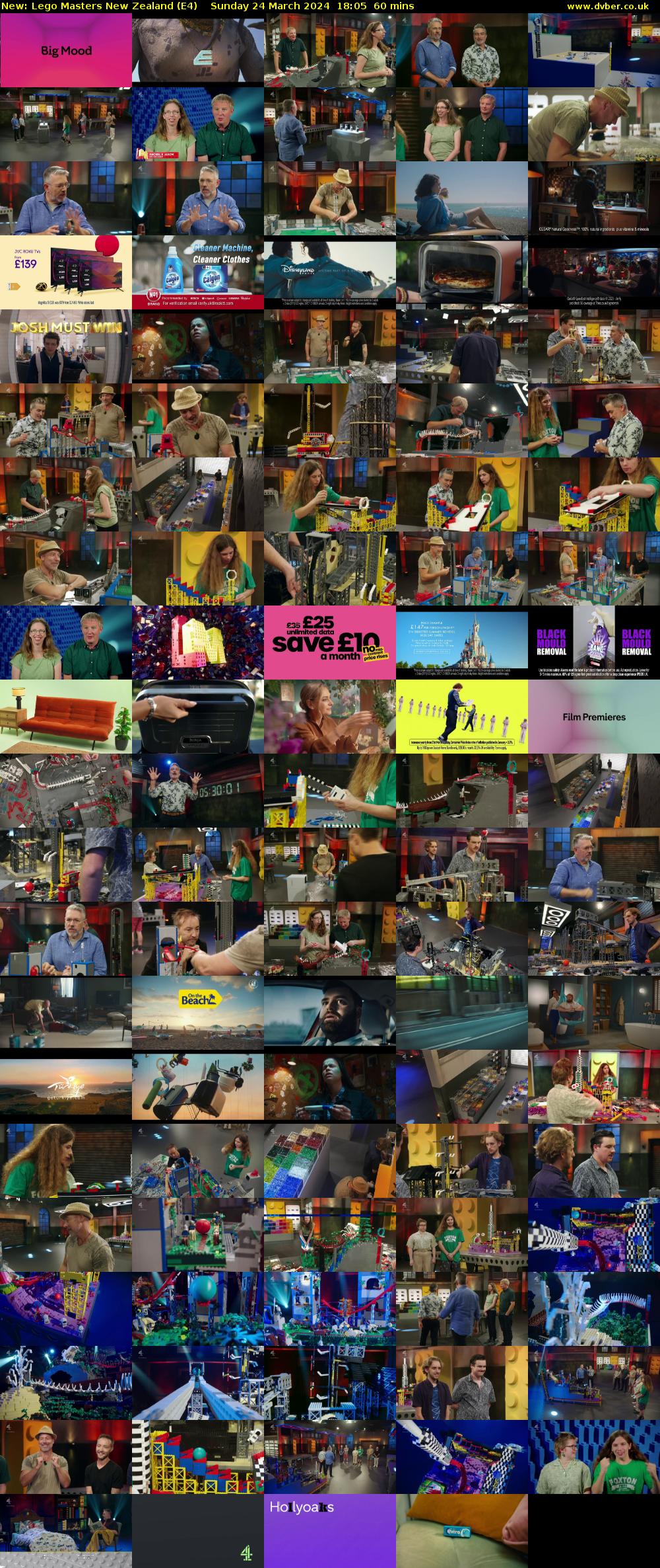 Lego Masters New Zealand (E4) Sunday 24 March 2024 18:05 - 19:05