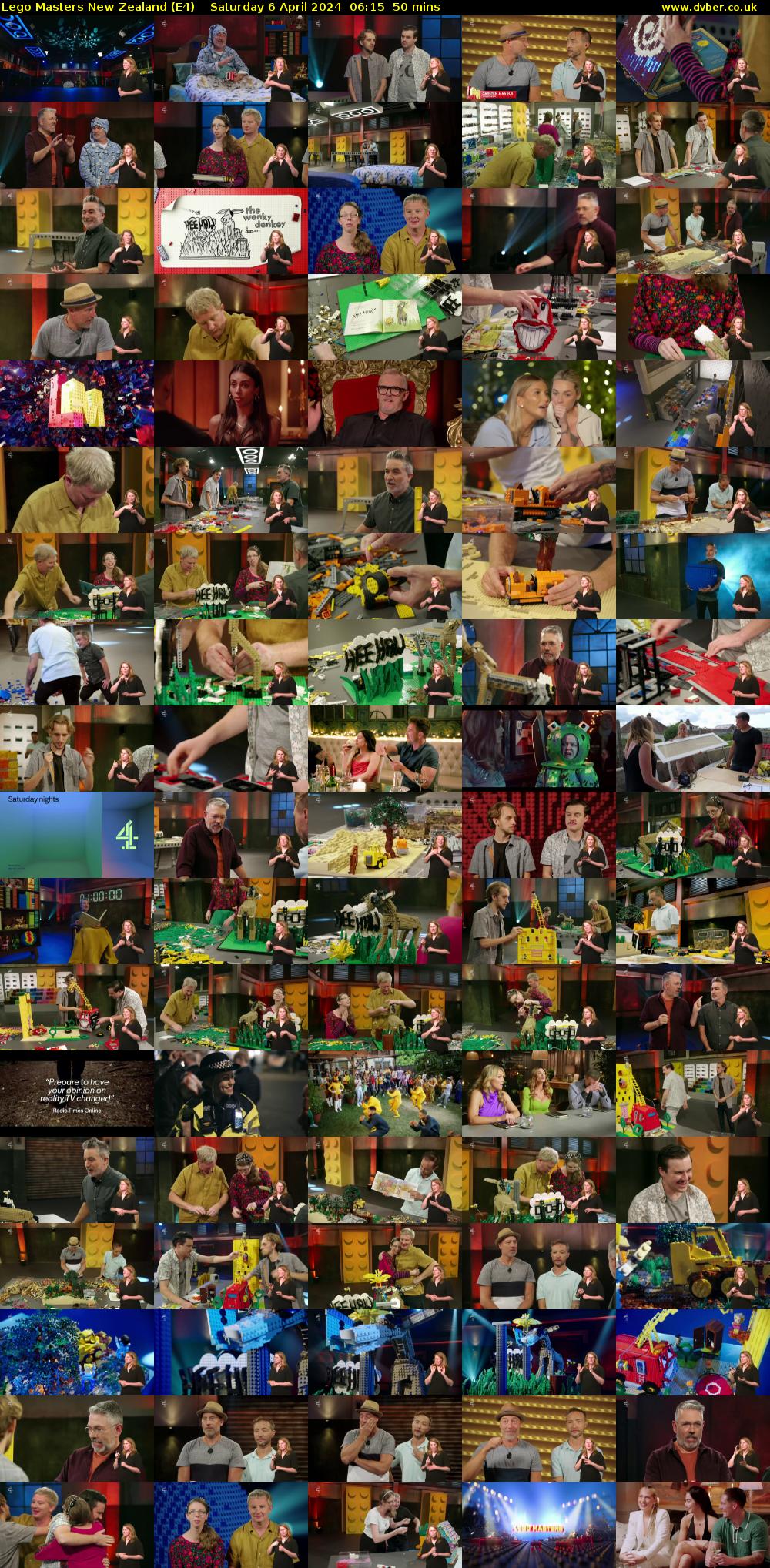 Lego Masters New Zealand (E4) Saturday 6 April 2024 06:15 - 07:05