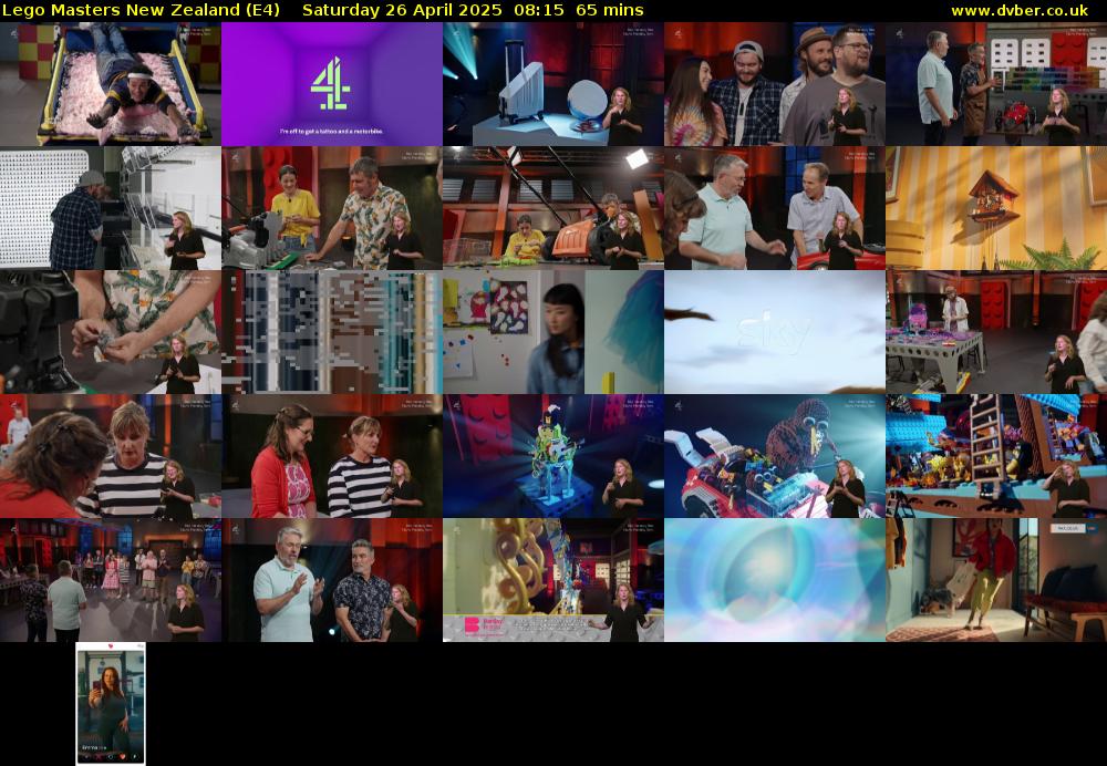 Lego Masters New Zealand (E4) Saturday 26 April 2025 08:15 - 09:20