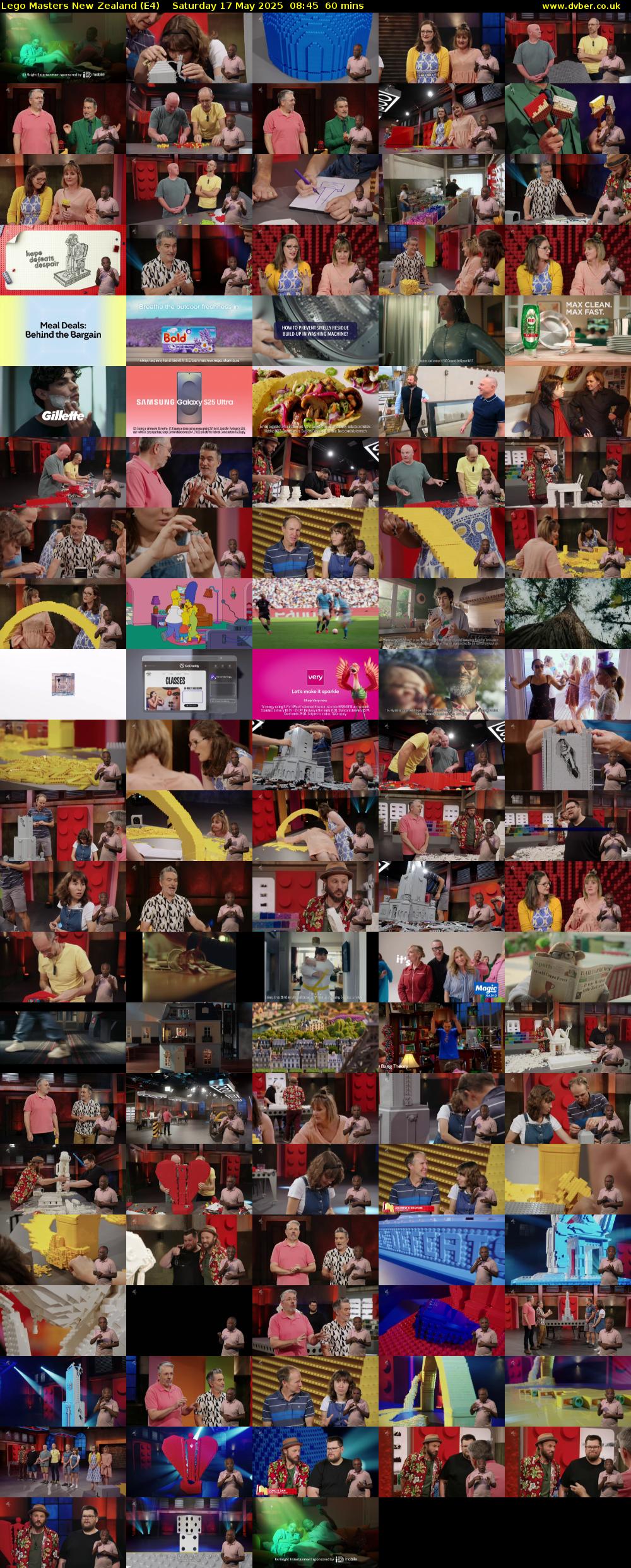 Lego Masters New Zealand (E4) Saturday 17 May 2025 08:45 - 09:45