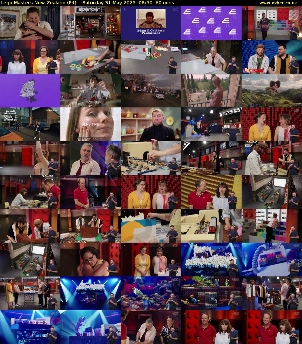 Lego Masters New Zealand (E4) Saturday 31 May 2025 08:50 - 09:50