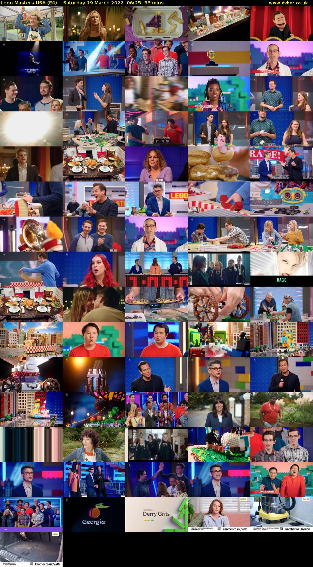 Lego Masters USA (E4) Saturday 19 March 2022 06:25 - 07:20