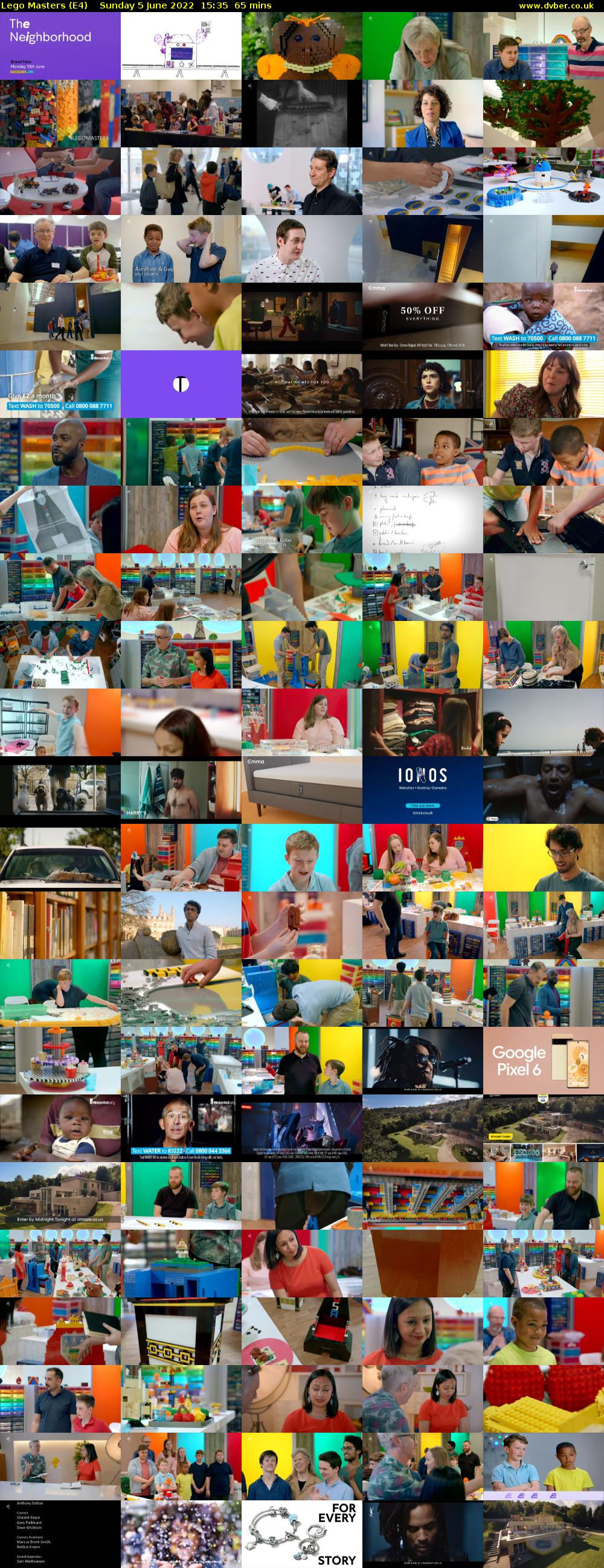 Lego Masters (E4) Sunday 5 June 2022 15:35 - 16:40
