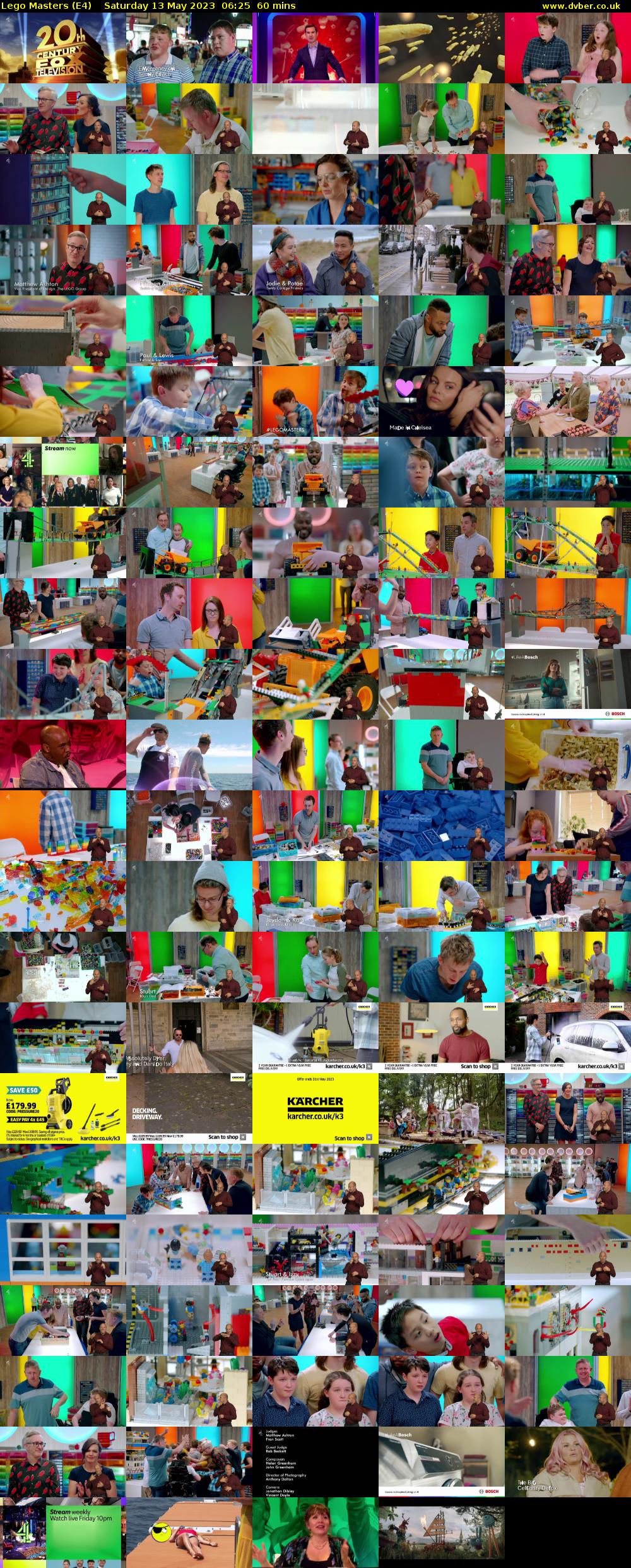 Lego Masters (E4) Saturday 13 May 2023 06:25 - 07:25
