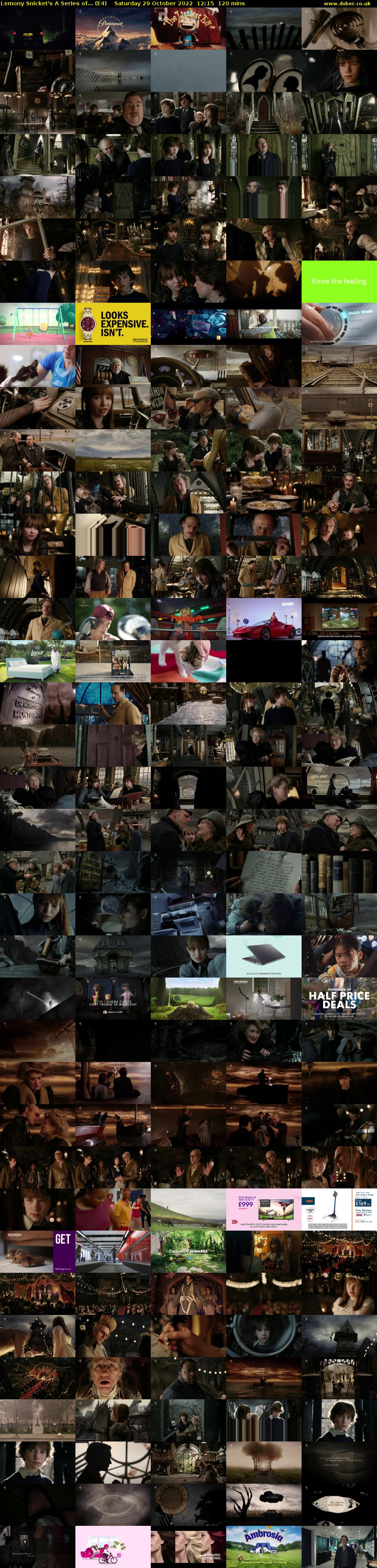 Lemony Snicket's A Series of... (E4) Saturday 29 October 2022 12:15 - 14:15