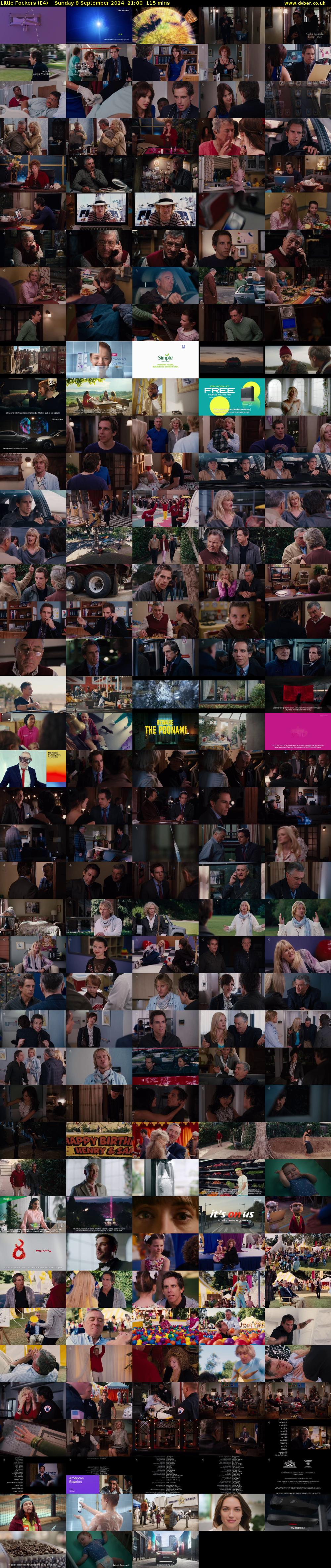 Little Fockers (E4) Sunday 8 September 2024 21:00 - 22:55