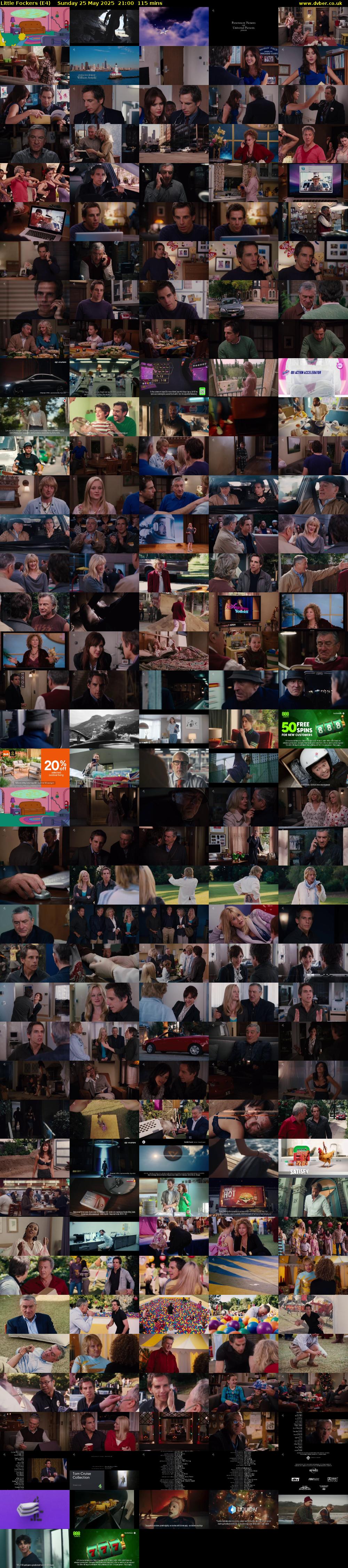 Little Fockers (E4) Sunday 25 May 2025 21:00 - 22:55