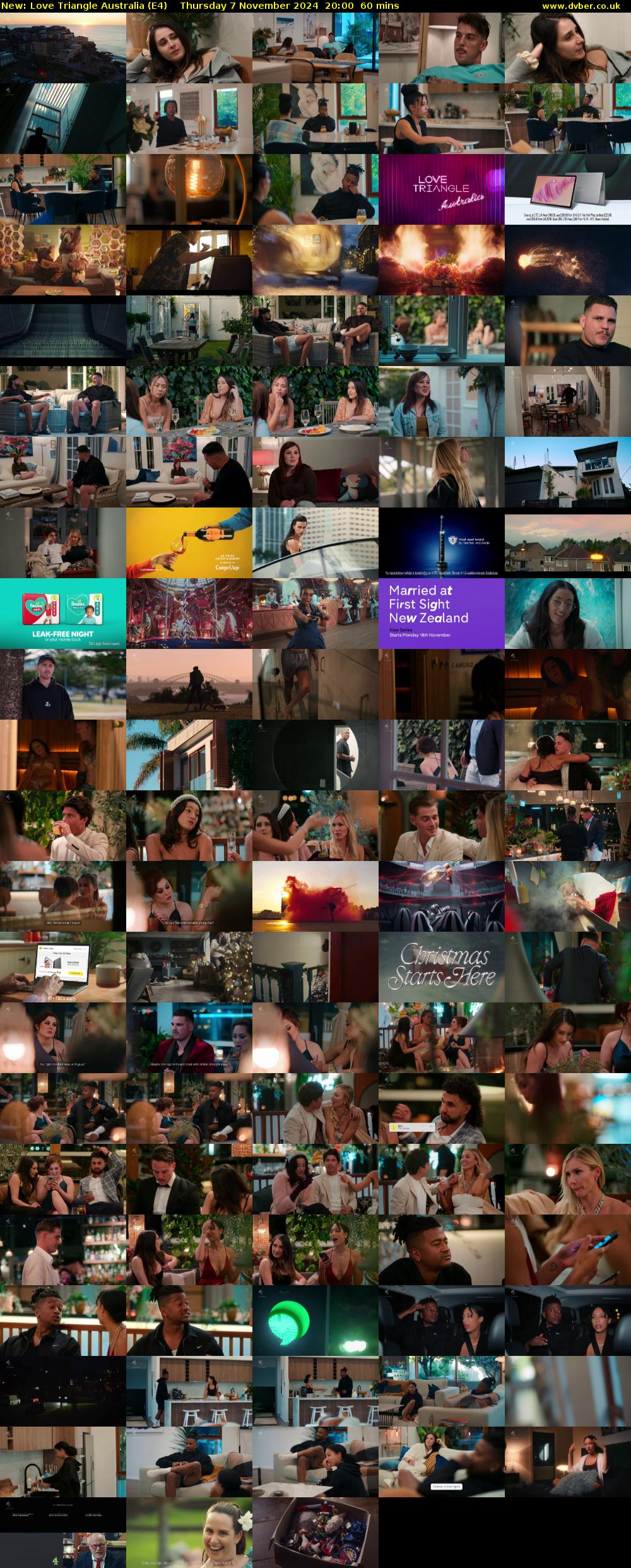 Love Triangle Australia (E4) Thursday 7 November 2024 20:00 - 21:00