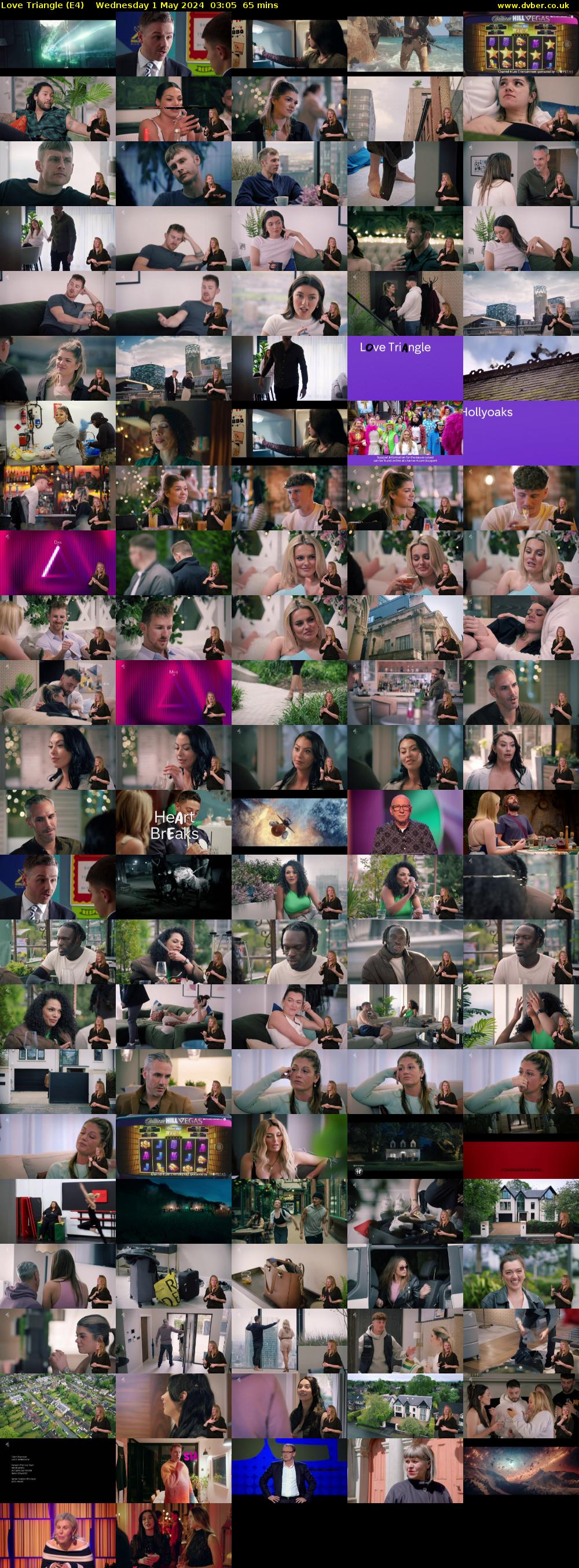 Love Triangle (E4) Wednesday 1 May 2024 03:05 - 04:10