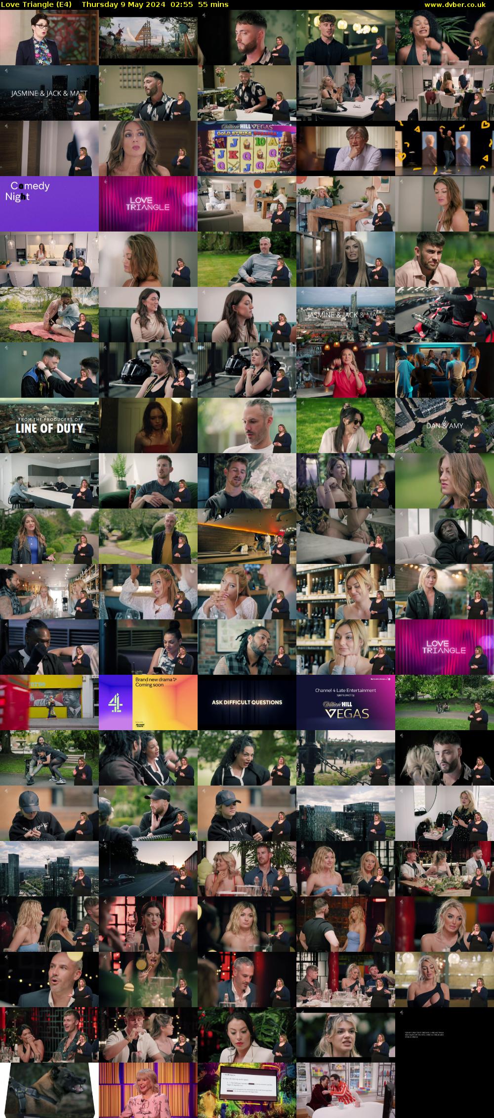 Love Triangle (E4) Thursday 9 May 2024 02:55 - 03:50