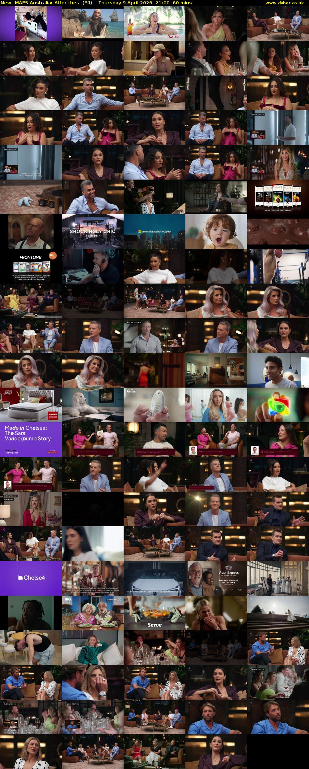MAFS Australia: After the... (E4) Thursday 9 April 2026 21:00 - 22:00