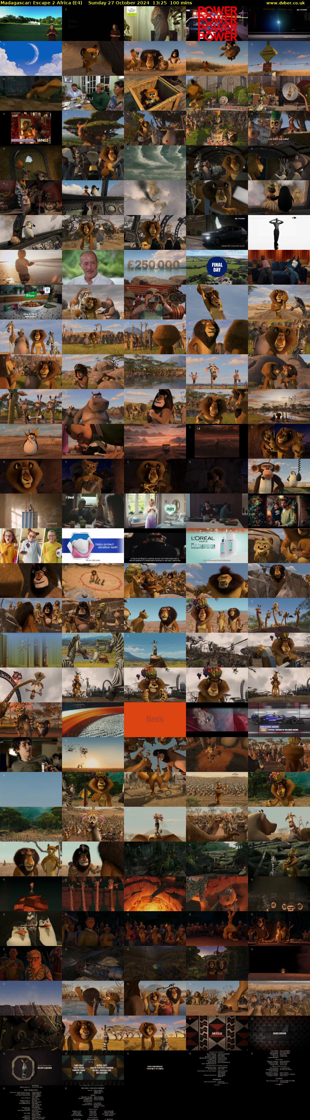 Madagascar: Escape 2 Africa (E4) Sunday 27 October 2024 13:25 - 15:05