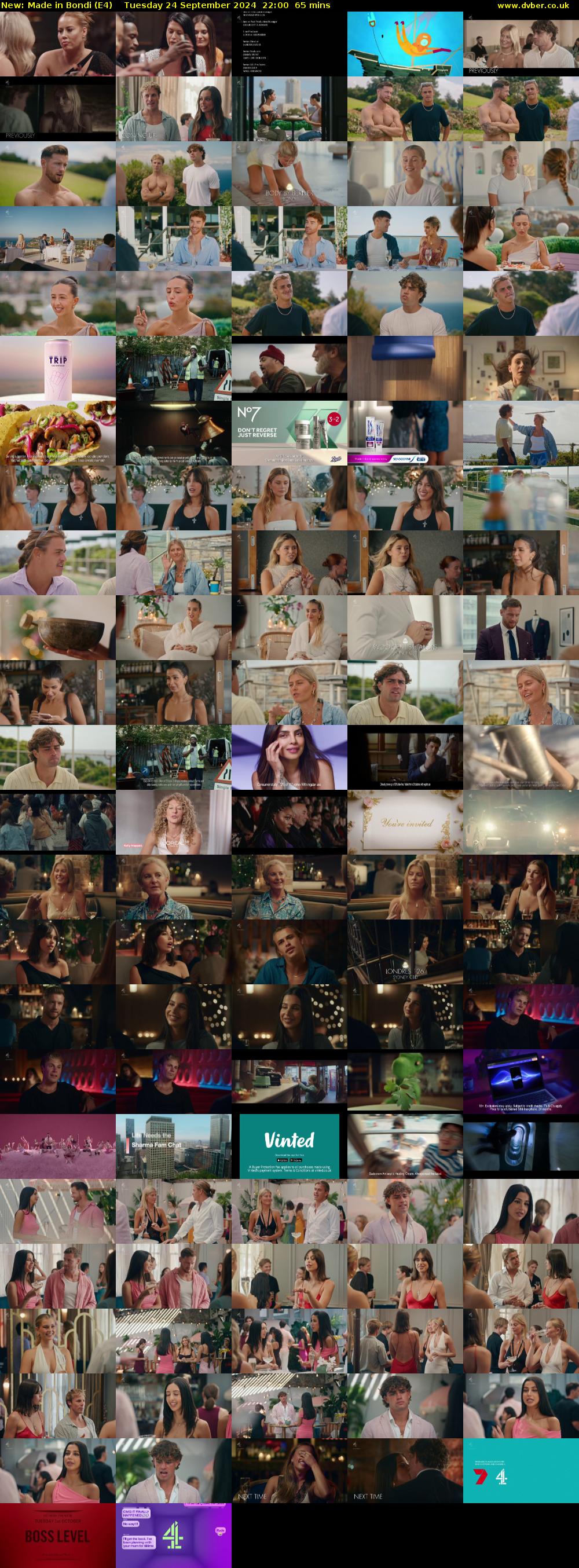 Made in Bondi (E4) Tuesday 24 September 2024 22:00 - 23:05