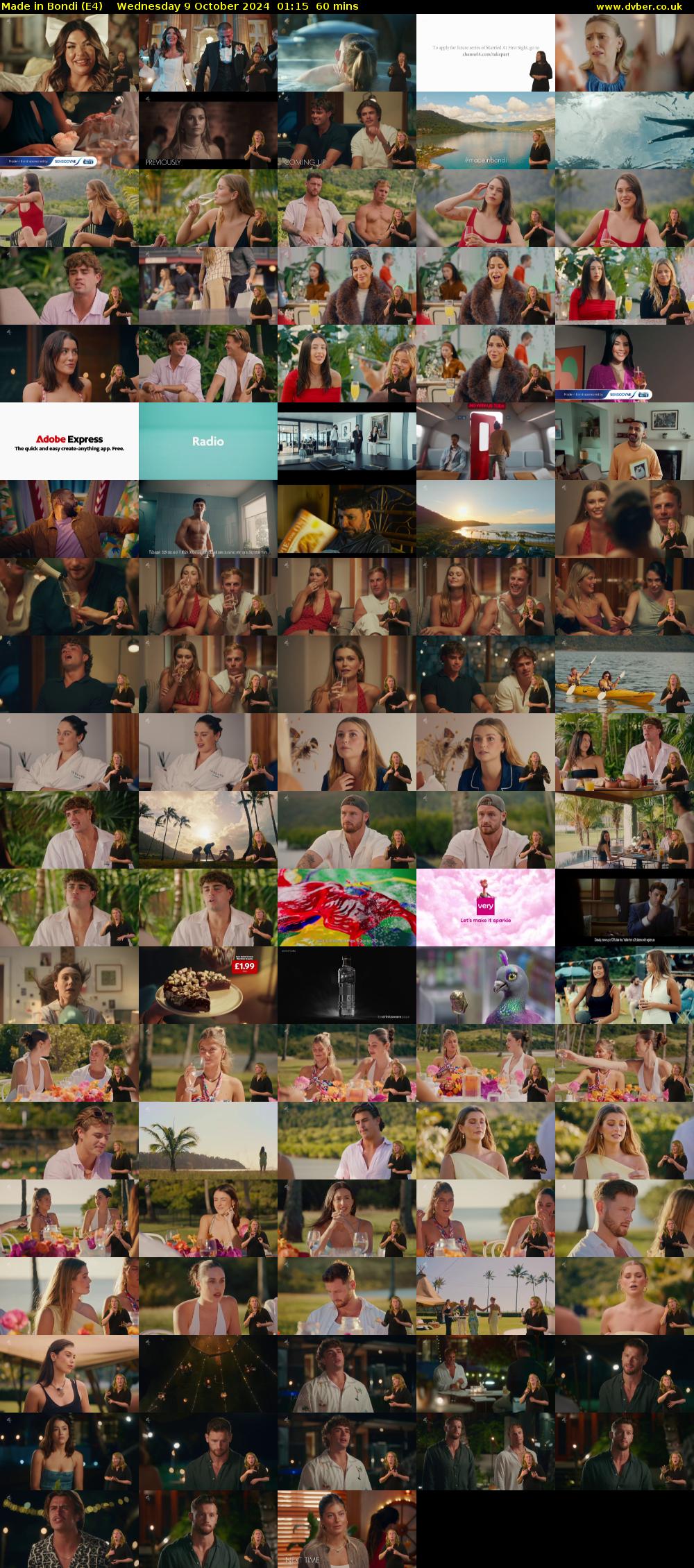 Made in Bondi (E4) Wednesday 9 October 2024 01:15 - 02:15