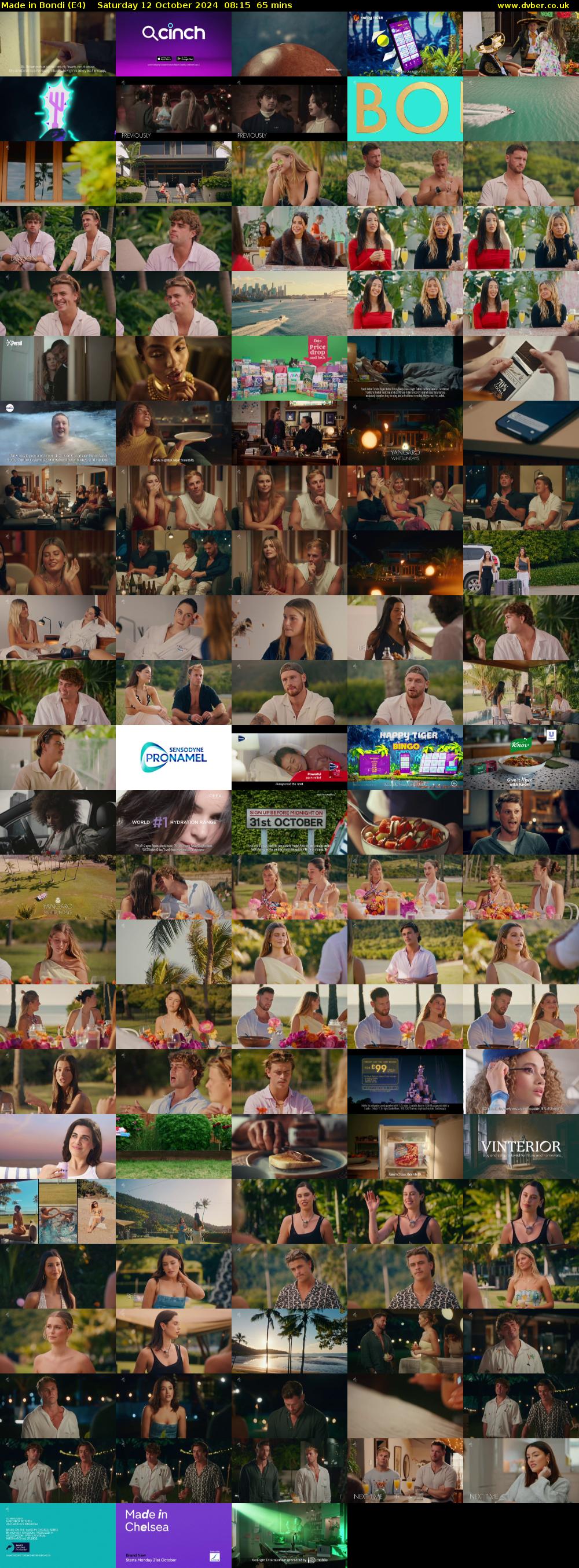 Made in Bondi (E4) Saturday 12 October 2024 08:15 - 09:20