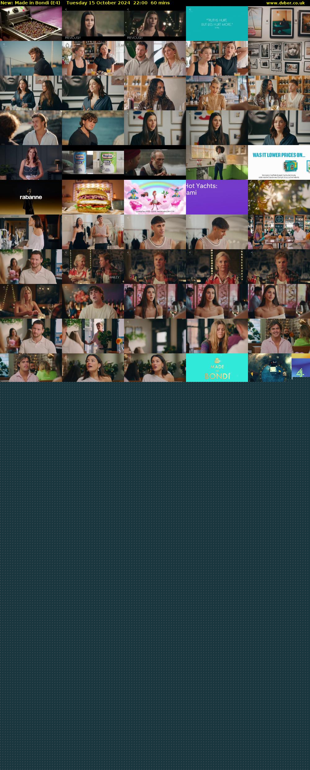Made in Bondi (E4) Tuesday 15 October 2024 22:00 - 23:00