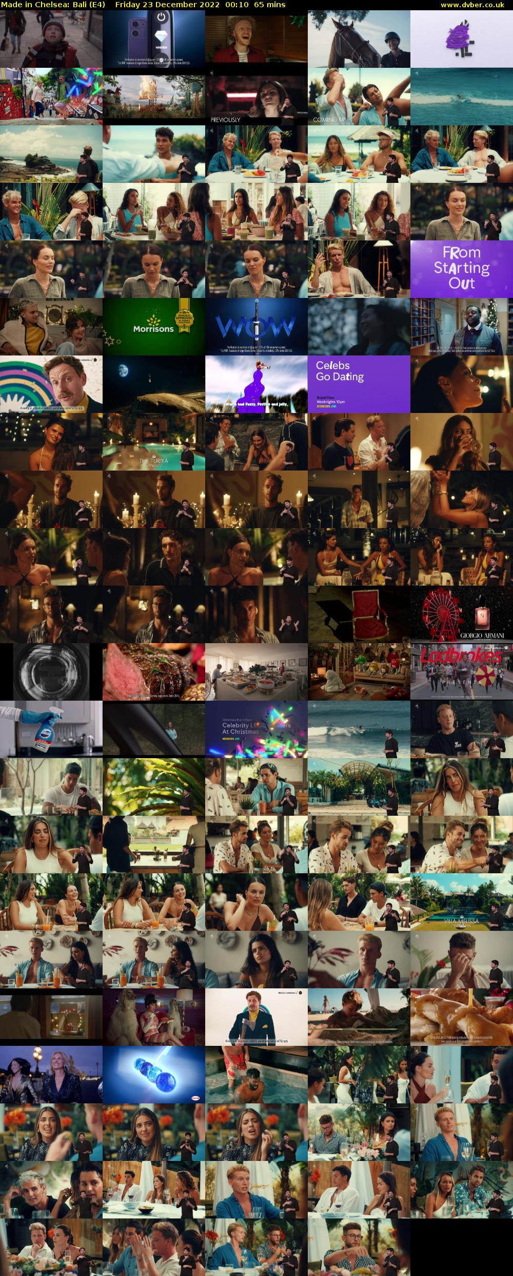 Made in Chelsea: Bali (E4) Friday 23 December 2022 00:10 - 01:15