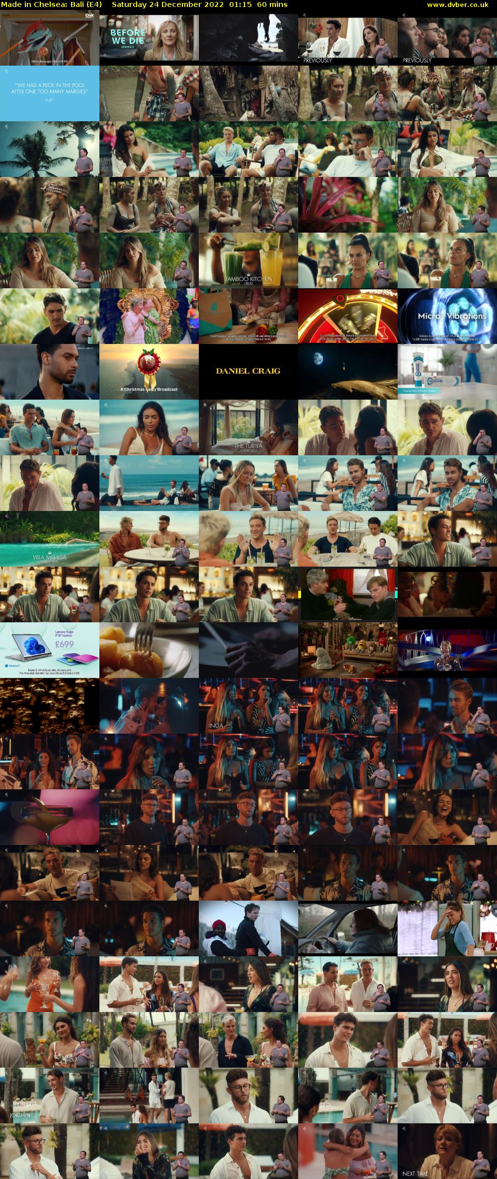 Made in Chelsea: Bali (E4) Saturday 24 December 2022 01:15 - 02:15