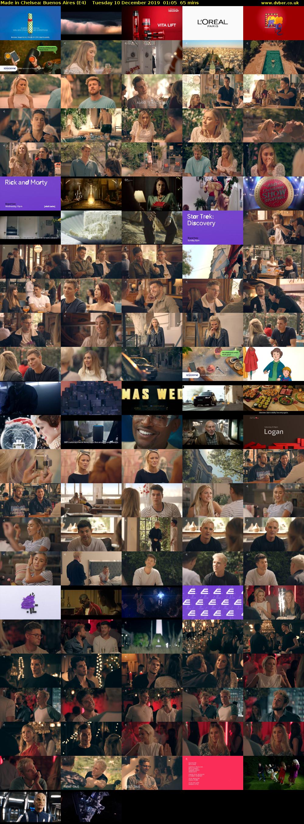 Made in Chelsea: Buenos Aires (E4) Tuesday 10 December 2019 01:05 - 02:10
