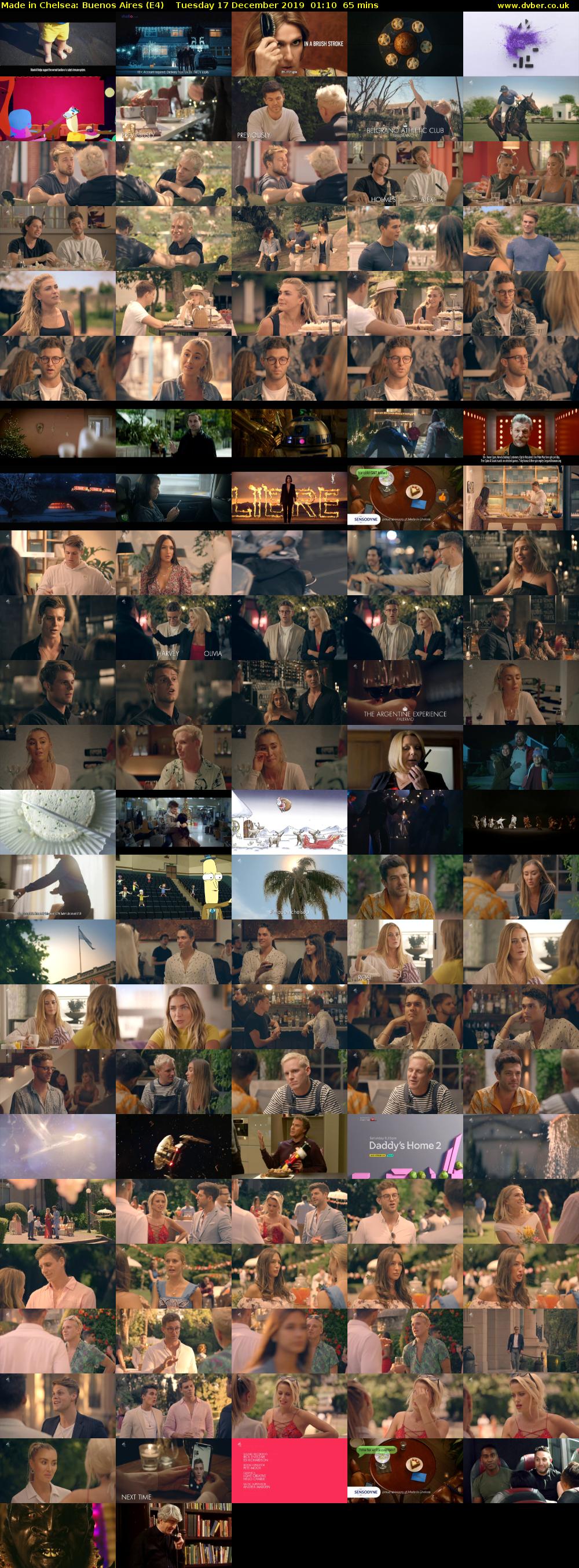 Made in Chelsea: Buenos Aires (E4) Tuesday 17 December 2019 01:10 - 02:15